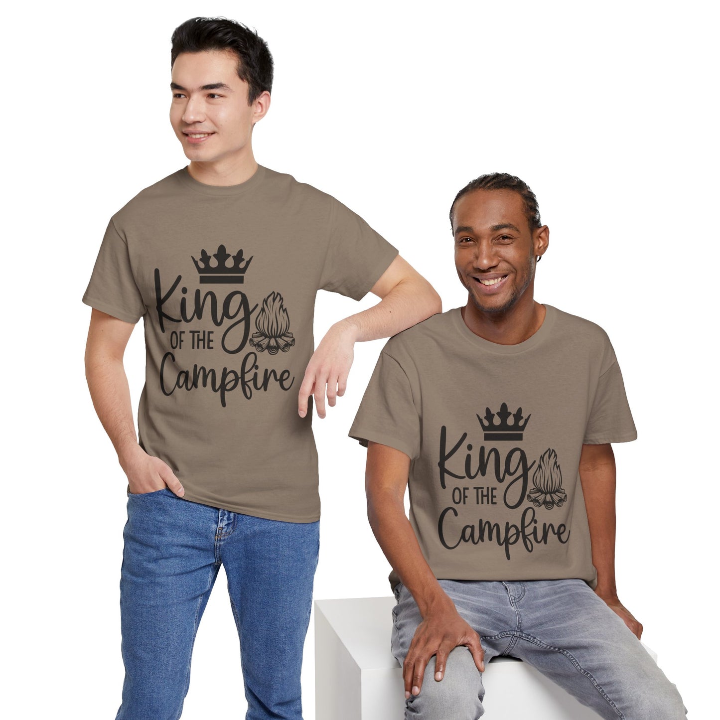 King of the Camper - Unisex Heavy Cotton Tee