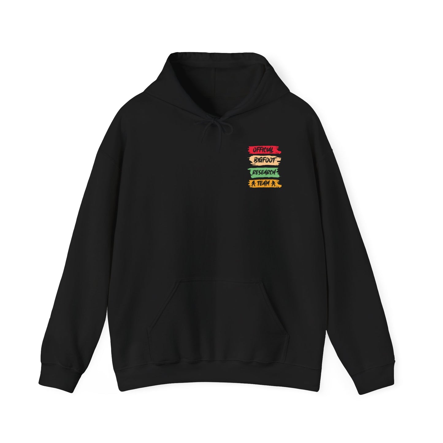 Bigfoot Research Team Hoodie - Unisex Heavy Blend Sweatshirt for Cryptid Enthusiasts