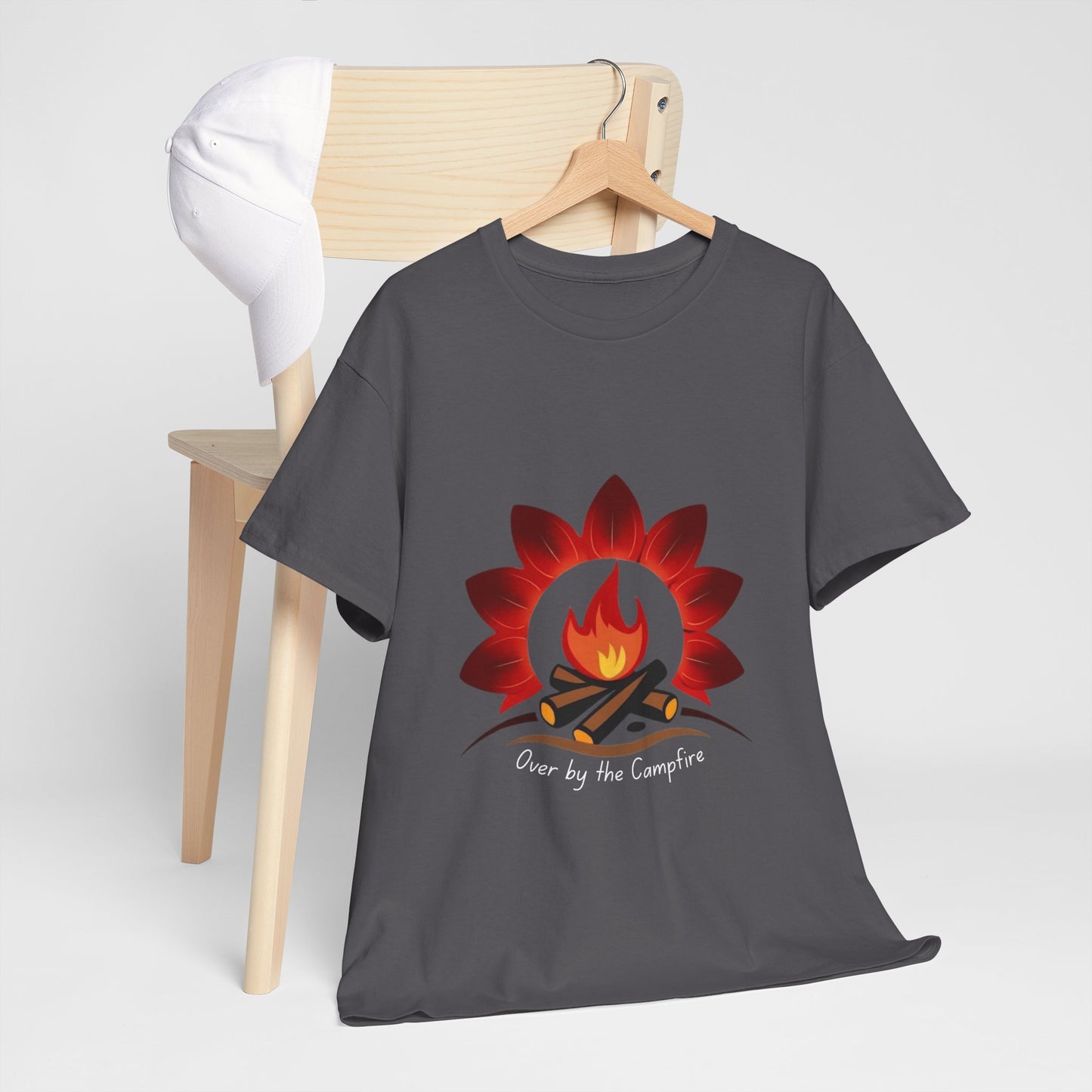 Campfire Vibes Unisex Tee - Cozy Nights, Outdoor Adventures, Perfect Gift, Bonfire Gatherings, Summer Celebrations