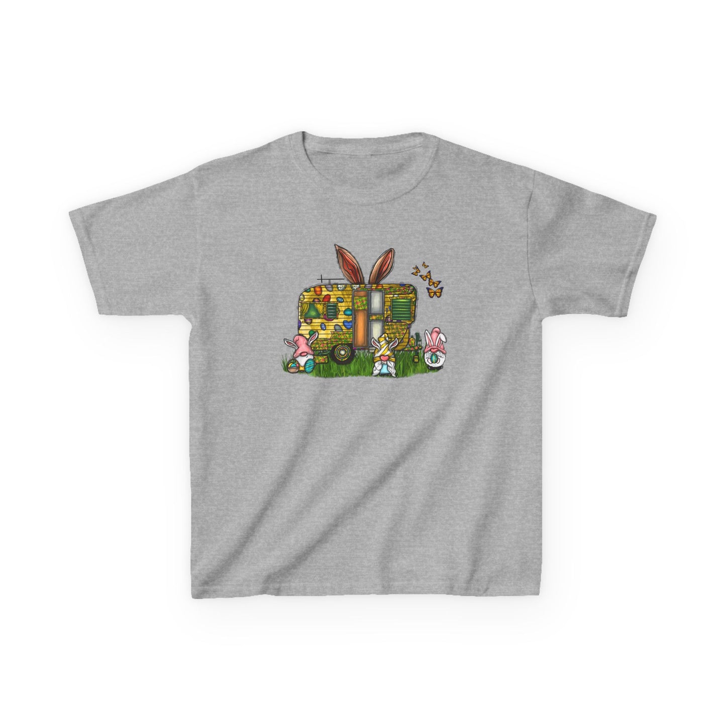 Easter Bunny Kids Tee - Adorable Heavy Cotton™ Shirt for Spring Celebrations