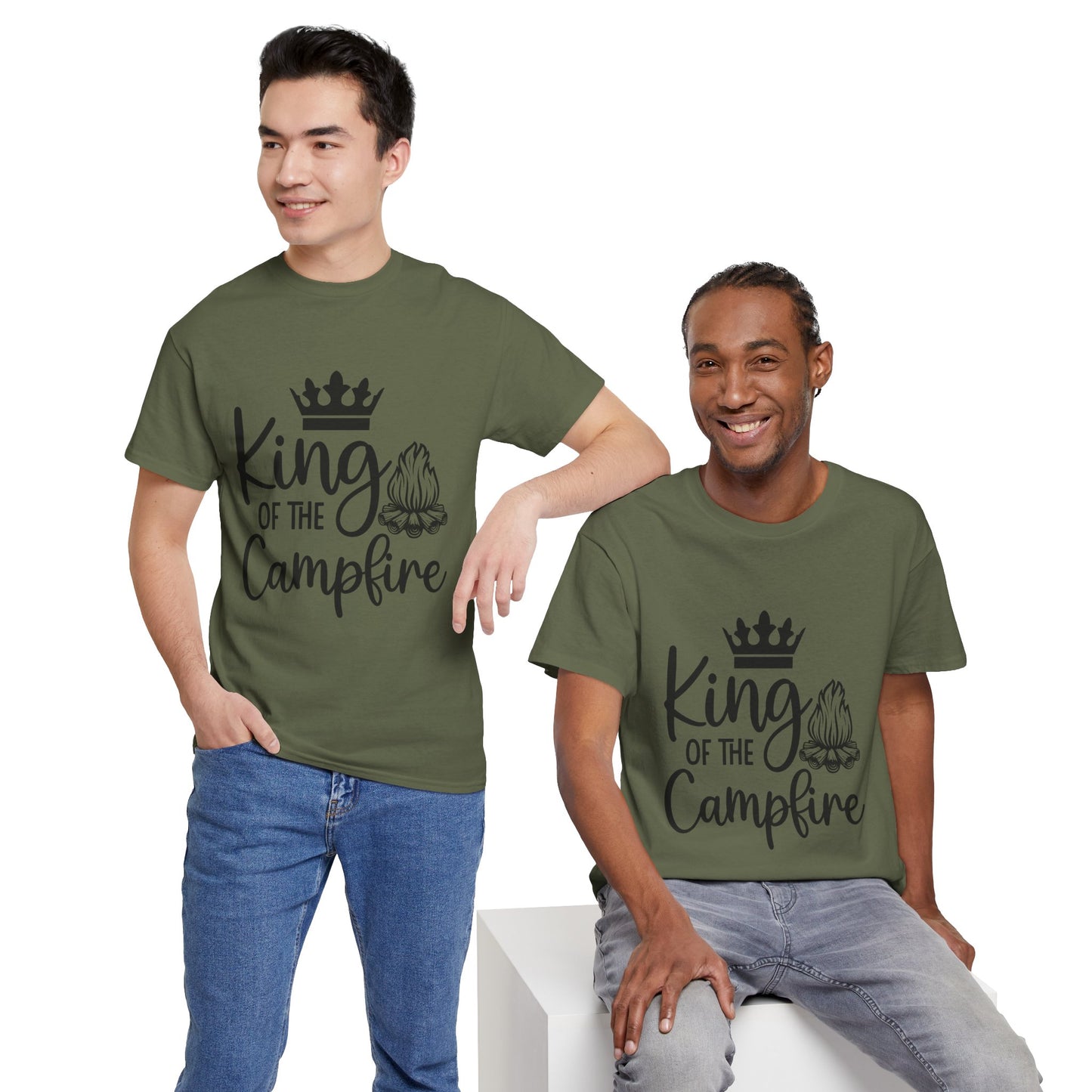 King of the Camper - Unisex Heavy Cotton Tee