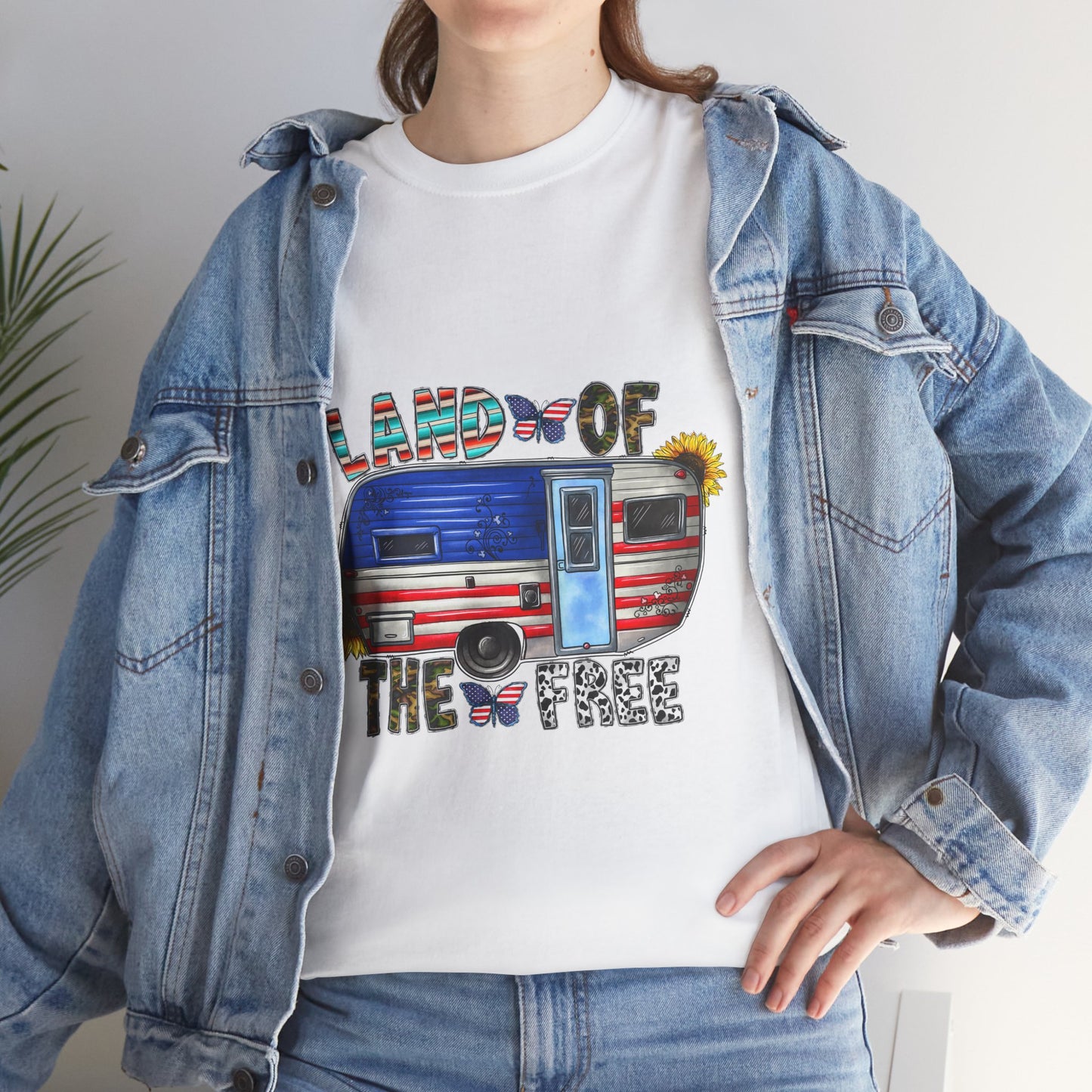 Land of the Free - Unisex Heavy Cotton Tee