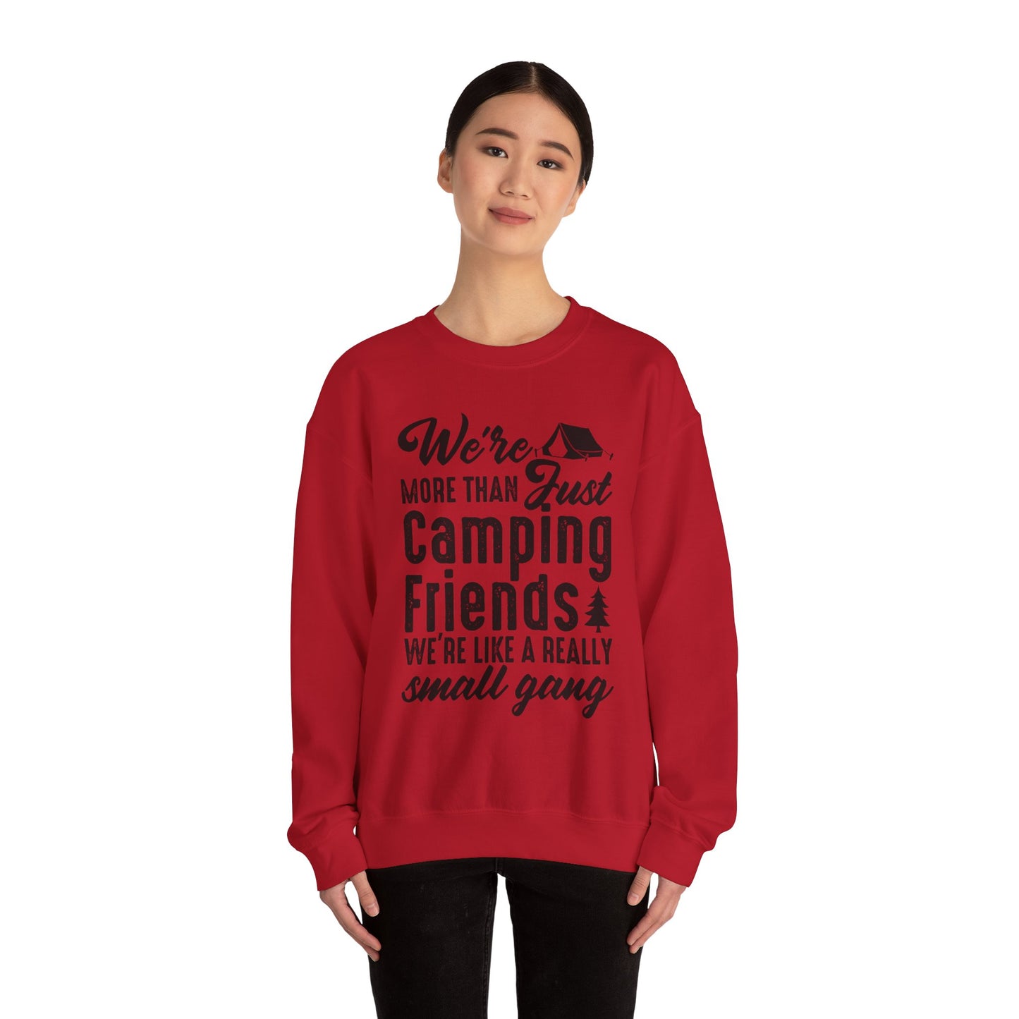 Camping Friends and Small Gang - Unisex Heavy Blend™ Crewneck Sweatshirt