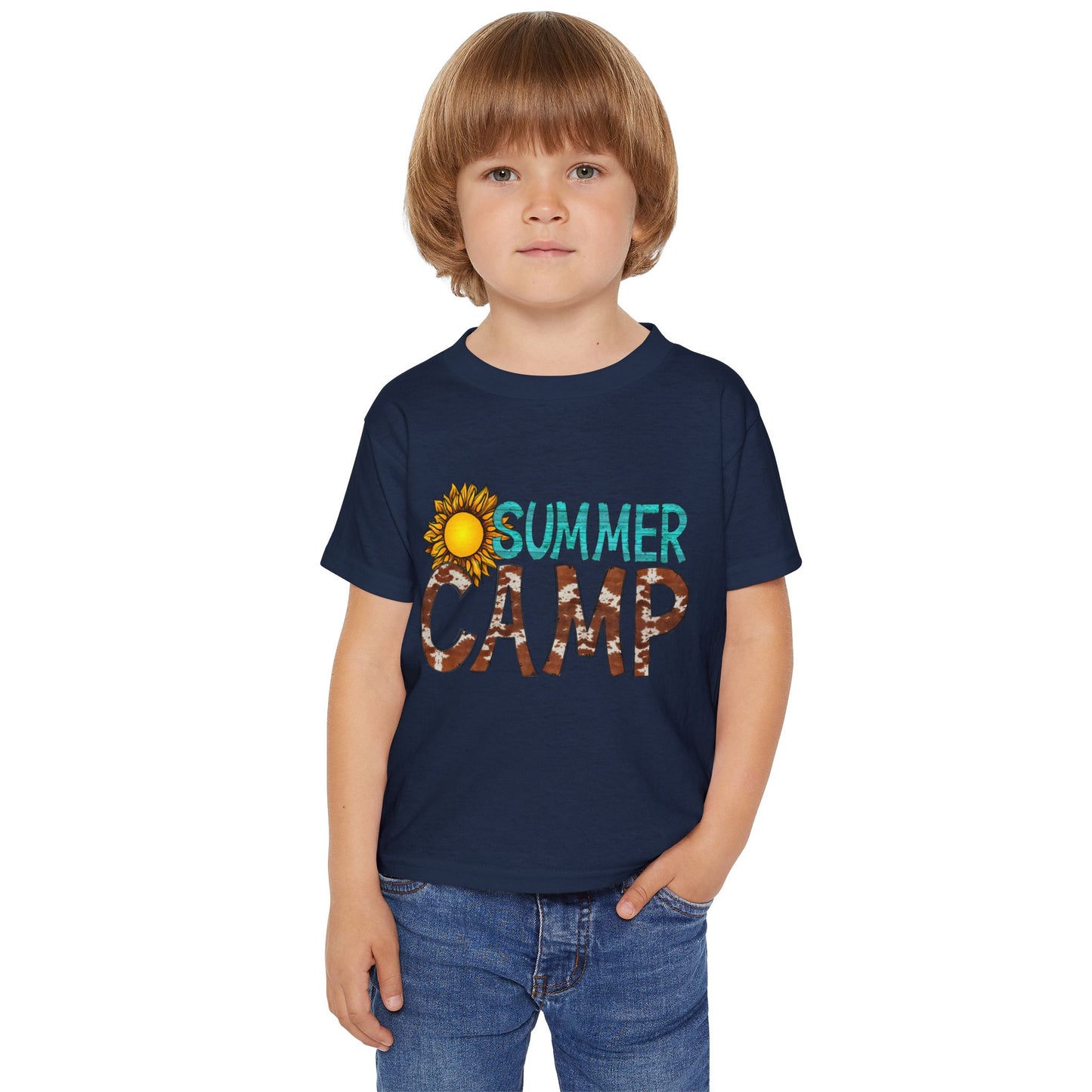 Sunshine Summer Camp Toddler T-Shirt | Fun Kids Apparel | Ideal for Summer Adventures