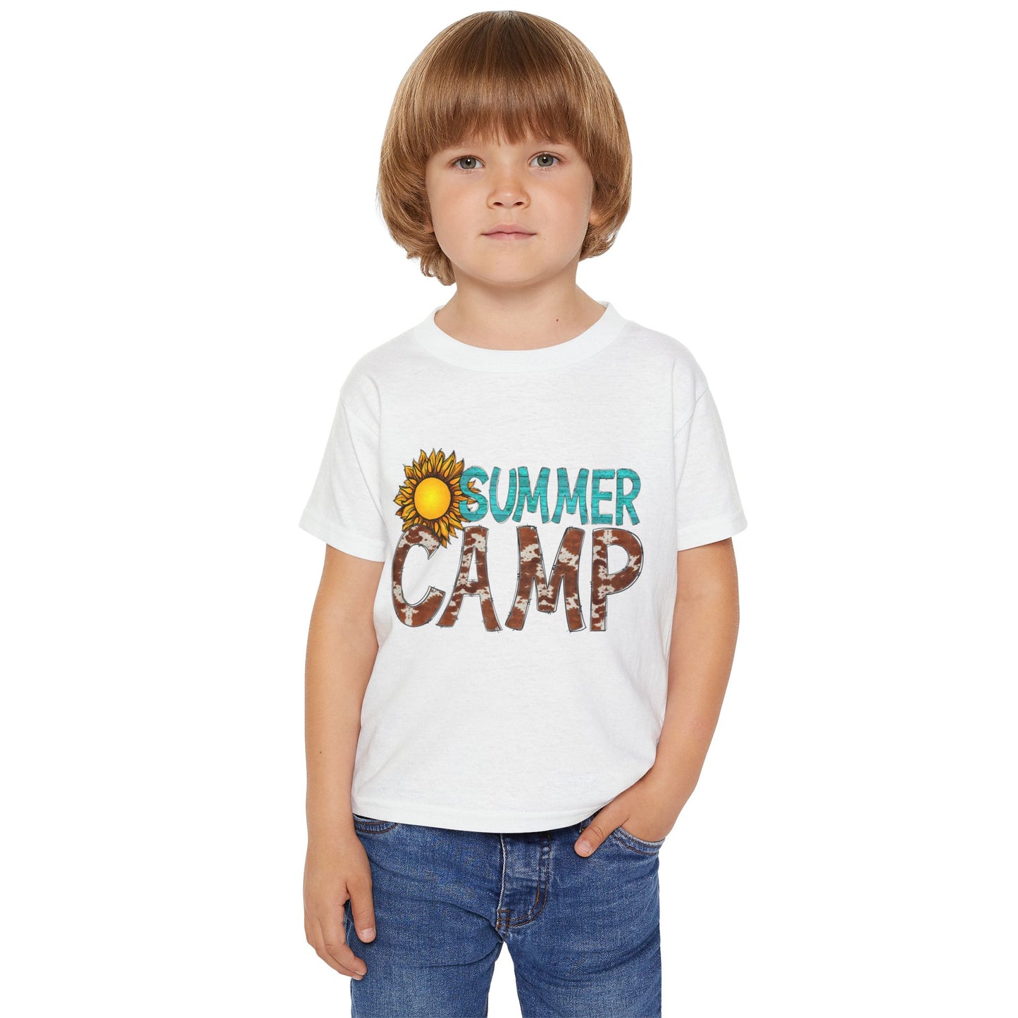 Sunshine Summer Camp Toddler T-Shirt | Fun Kids Apparel | Ideal for Summer Adventures