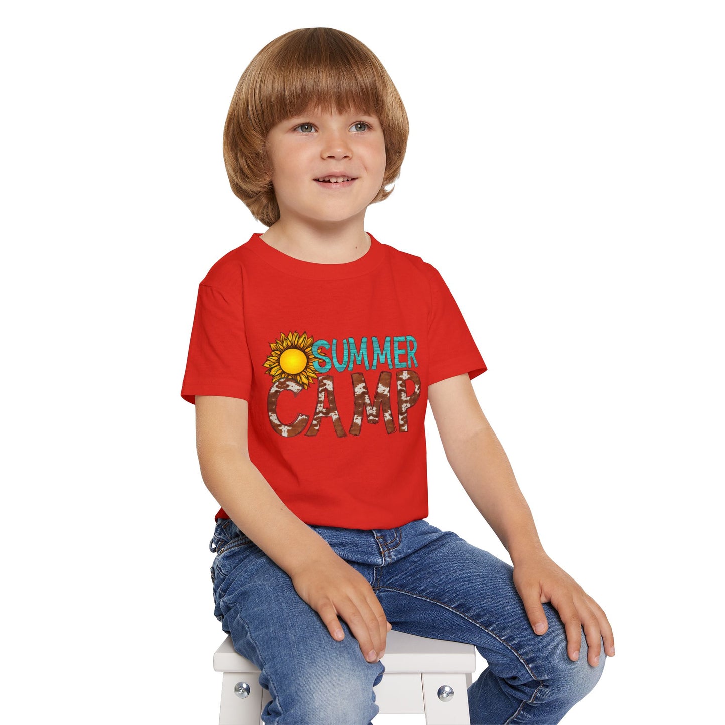 Sunshine Summer Camp Toddler T-Shirt | Fun Kids Apparel | Ideal for Summer Adventures