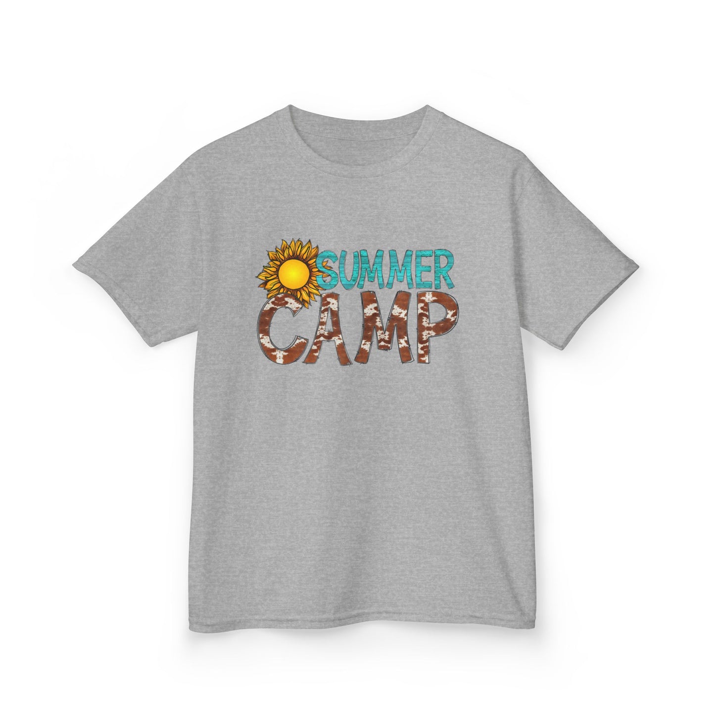 Kids Summer Camp Tee - Fun Black T-Shirt for Outdoor Adventures