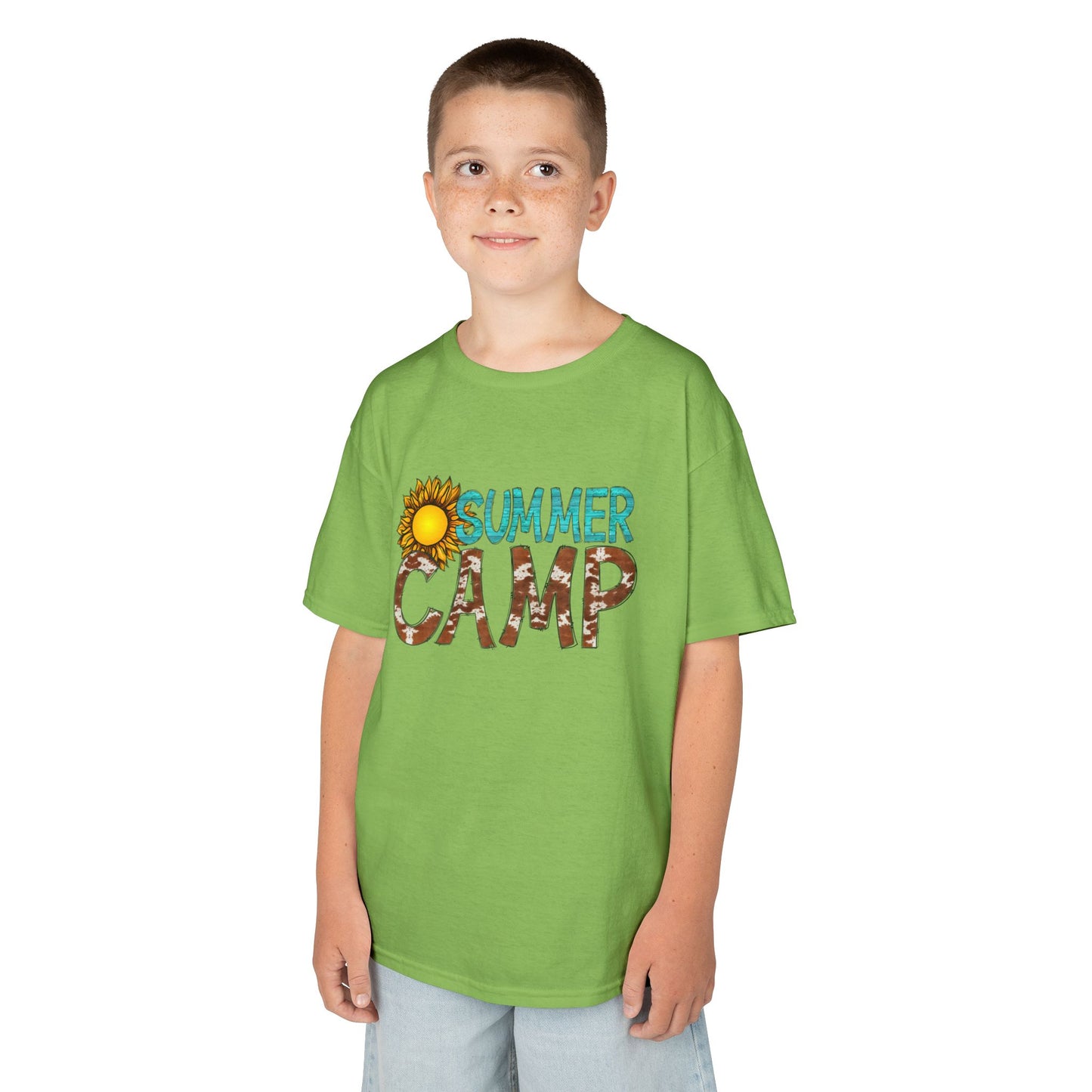 Kids Summer Camp Tee - Fun Black T-Shirt for Outdoor Adventures