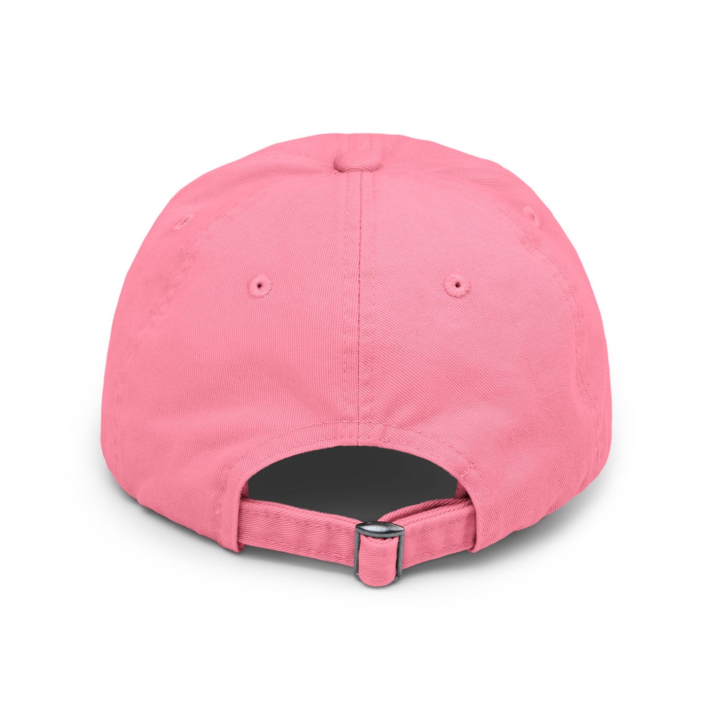 Unisex Distressed Cap - Peace Love Camping Graphic Hat