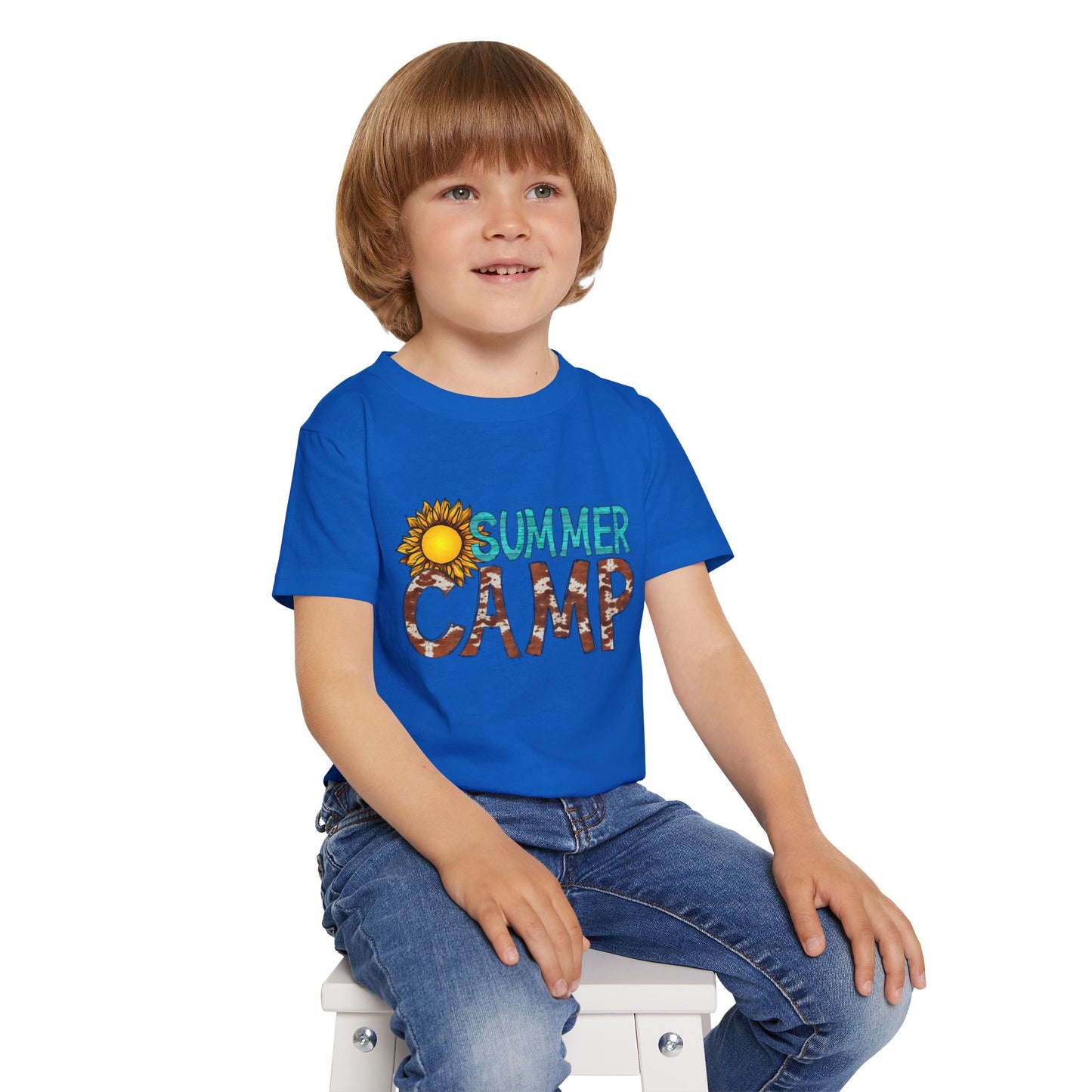 Sunshine Summer Camp Toddler T-Shirt | Fun Kids Apparel | Ideal for Summer Adventures