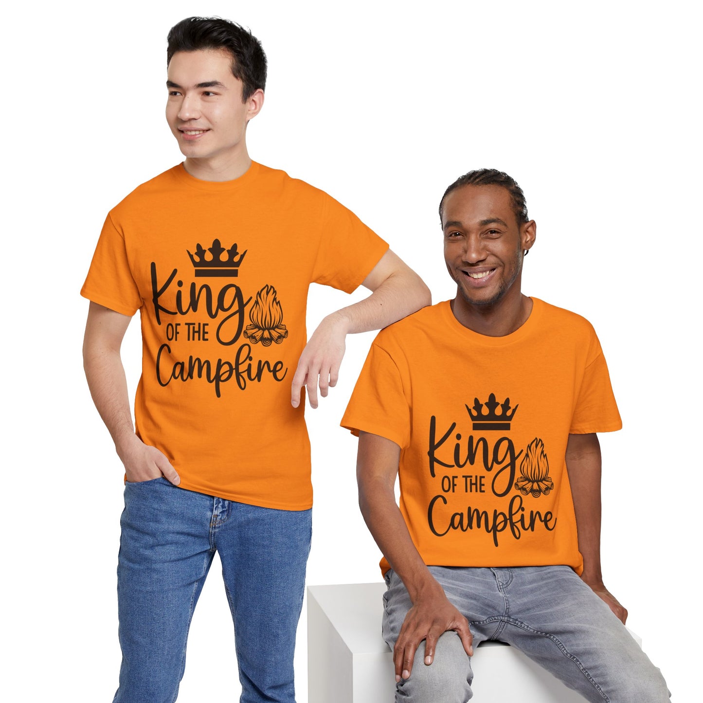 King of the Camper - Unisex Heavy Cotton Tee
