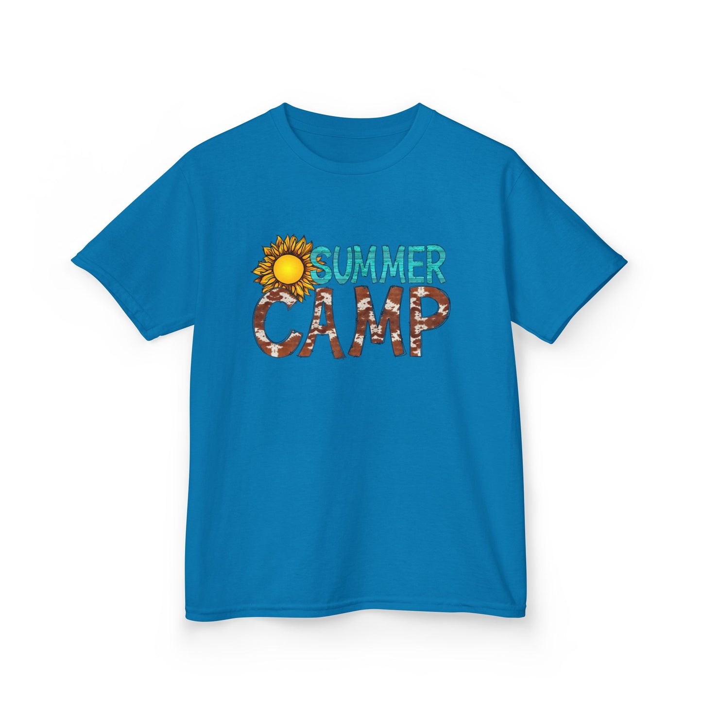 Kids Summer Camp Tee - Fun Black T-Shirt for Outdoor Adventures