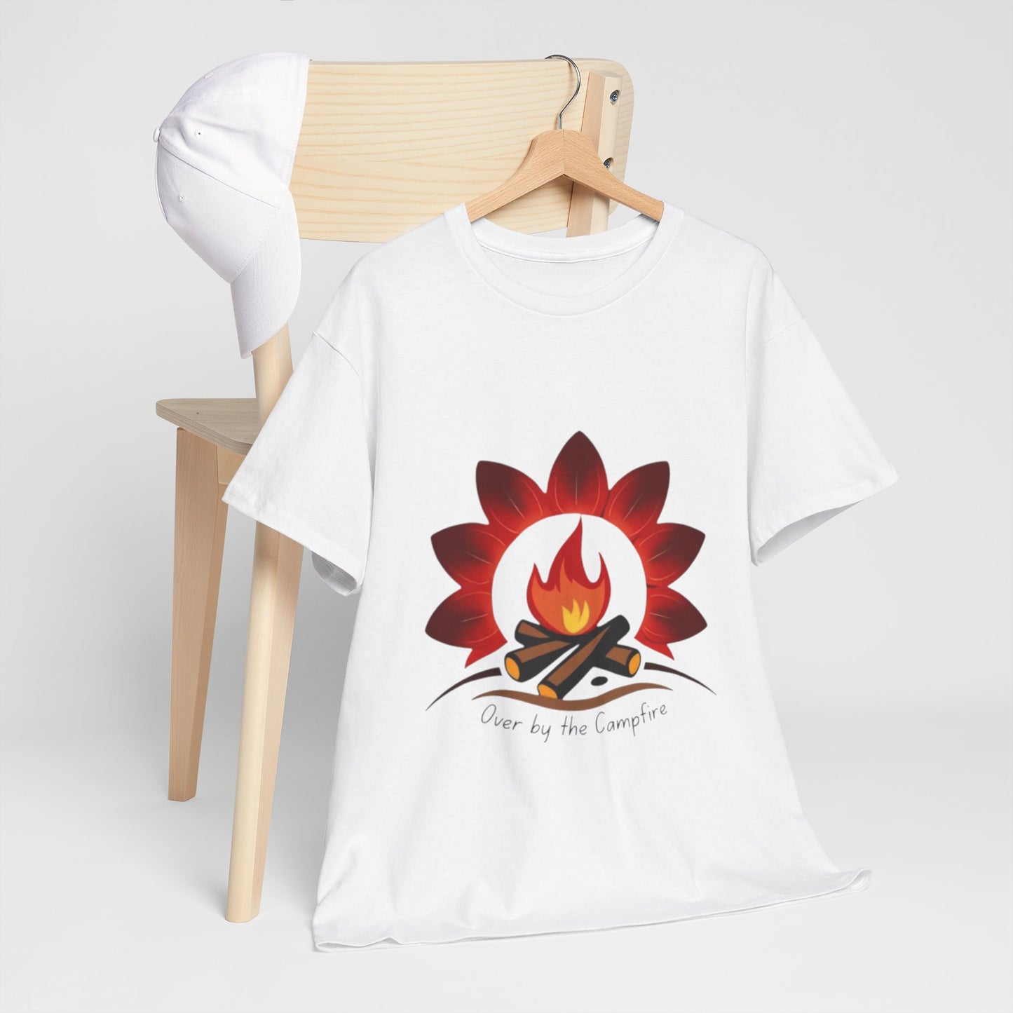Campfire Vibes Unisex Tee - Cozy Nights, Outdoor Adventures, Perfect Gift, Bonfire Gatherings, Summer Celebrations