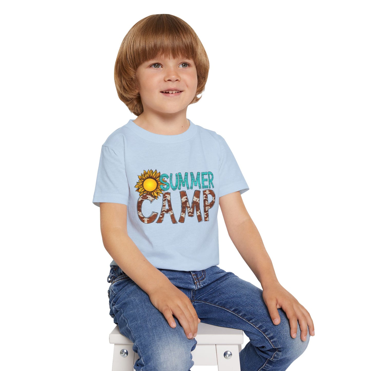 Sunshine Summer Camp Toddler T-Shirt | Fun Kids Apparel | Ideal for Summer Adventures