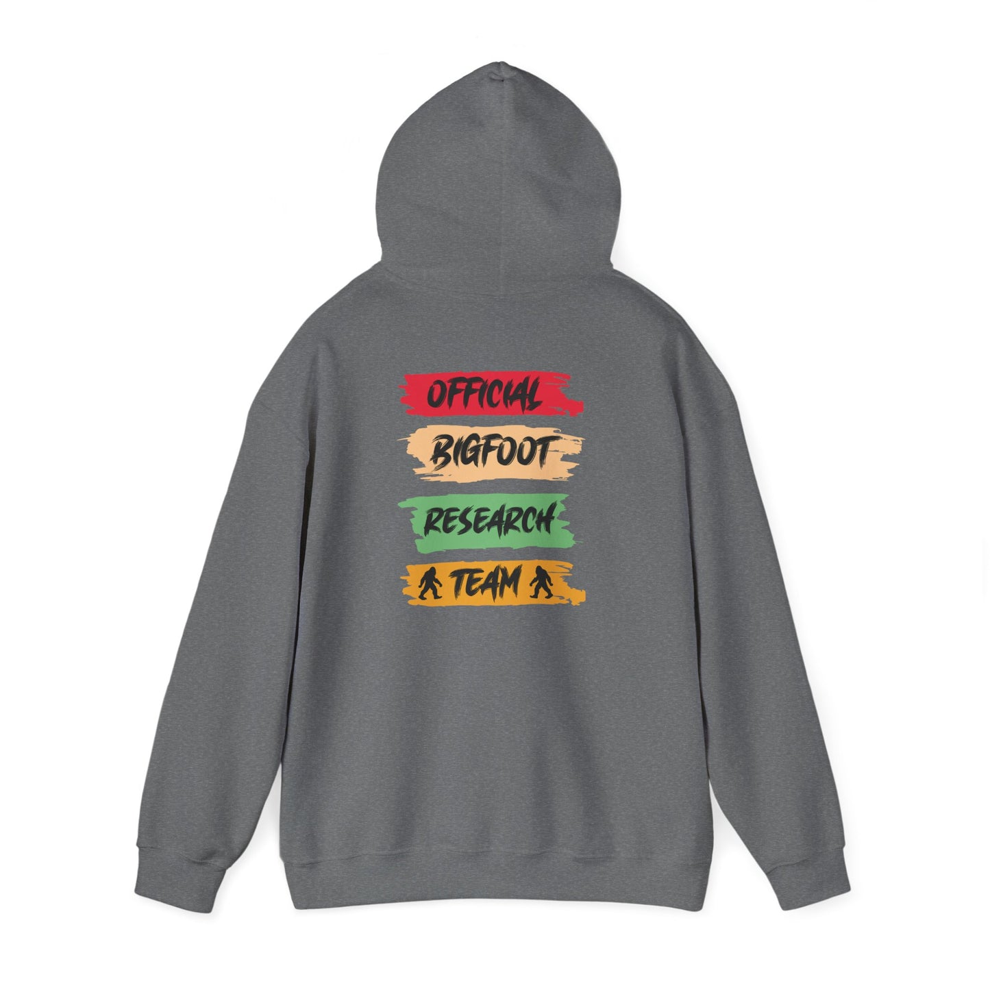 Bigfoot Research Team Hoodie - Unisex Heavy Blend Sweatshirt for Cryptid Enthusiasts