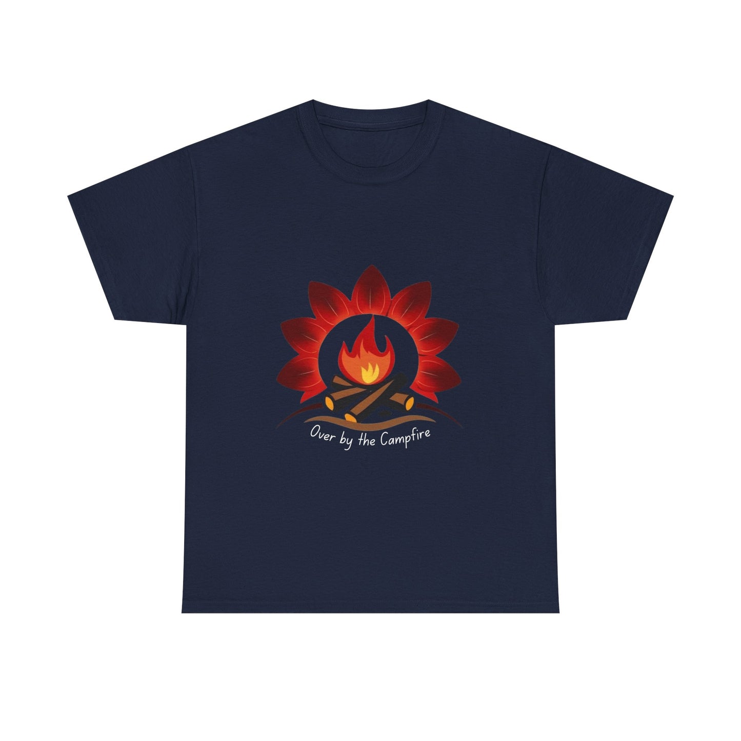 Campfire Vibes Unisex Tee - Cozy Nights, Outdoor Adventures, Perfect Gift, Bonfire Gatherings, Summer Celebrations