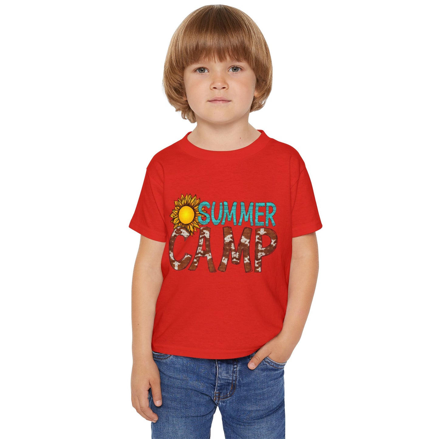 Sunshine Summer Camp Toddler T-Shirt | Fun Kids Apparel | Ideal for Summer Adventures