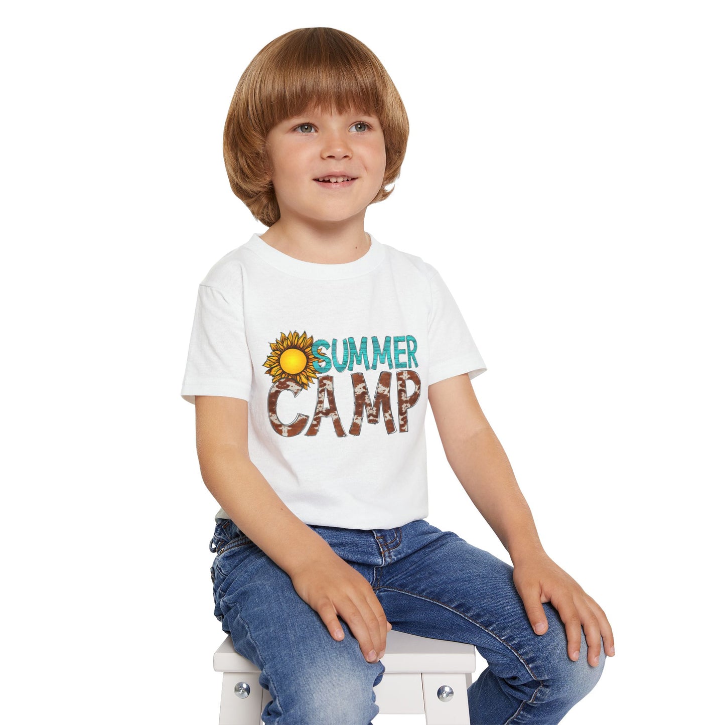 Sunshine Summer Camp Toddler T-Shirt | Fun Kids Apparel | Ideal for Summer Adventures