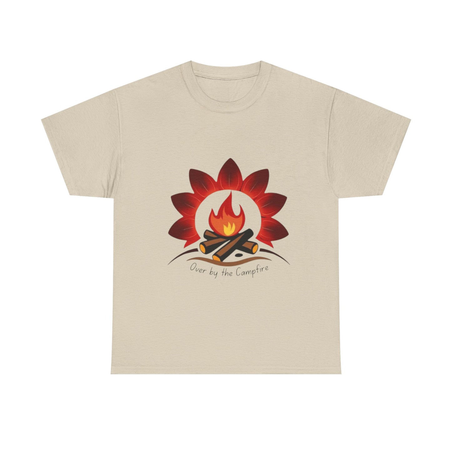 Campfire Vibes Unisex Tee - Cozy Nights, Outdoor Adventures, Perfect Gift, Bonfire Gatherings, Summer Celebrations