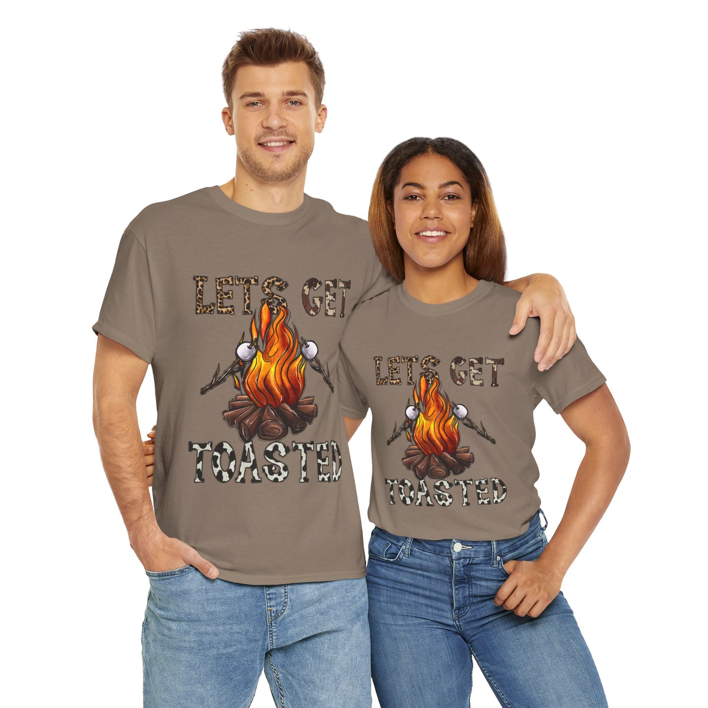 Let's Get Toasted - Unisex Heavy Cotton Tee