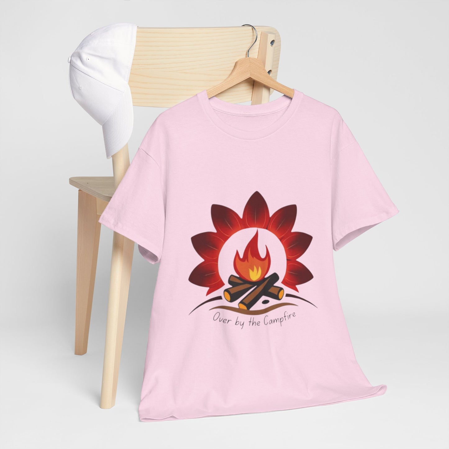 Campfire Vibes Unisex Tee - Cozy Nights, Outdoor Adventures, Perfect Gift, Bonfire Gatherings, Summer Celebrations