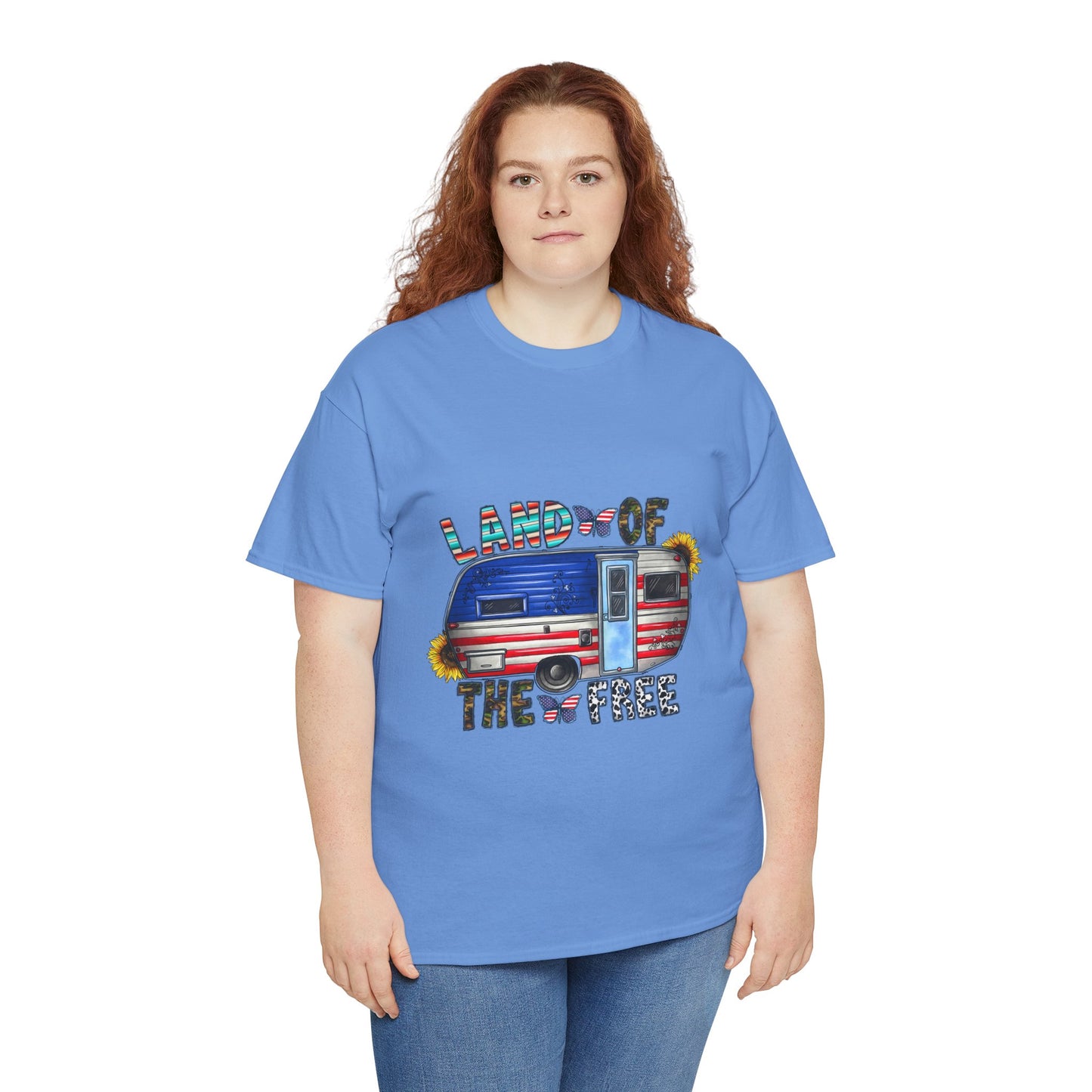 Land of the Free - Unisex Heavy Cotton Tee