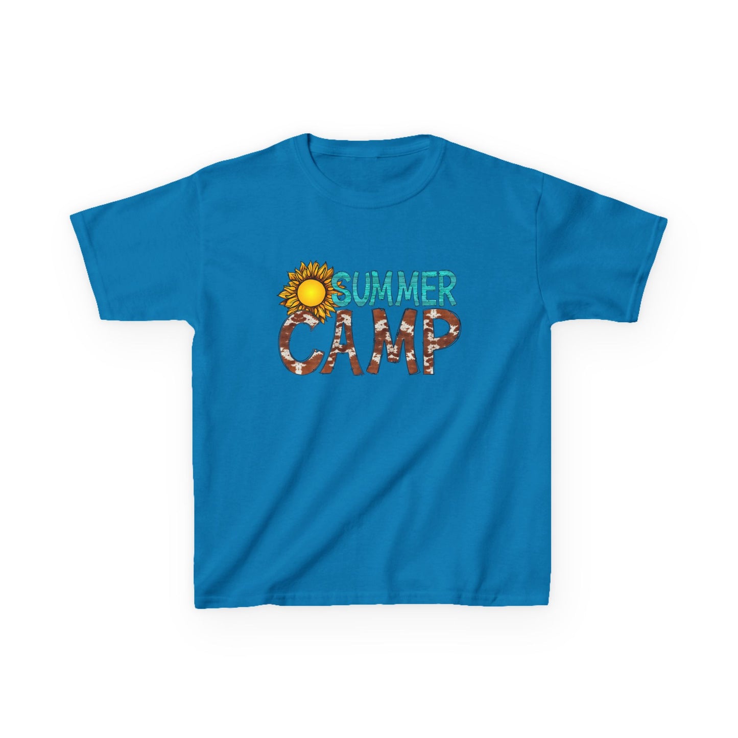 Kids Summer Camp Tee - Fun Black T-Shirt for Outdoor Adventures