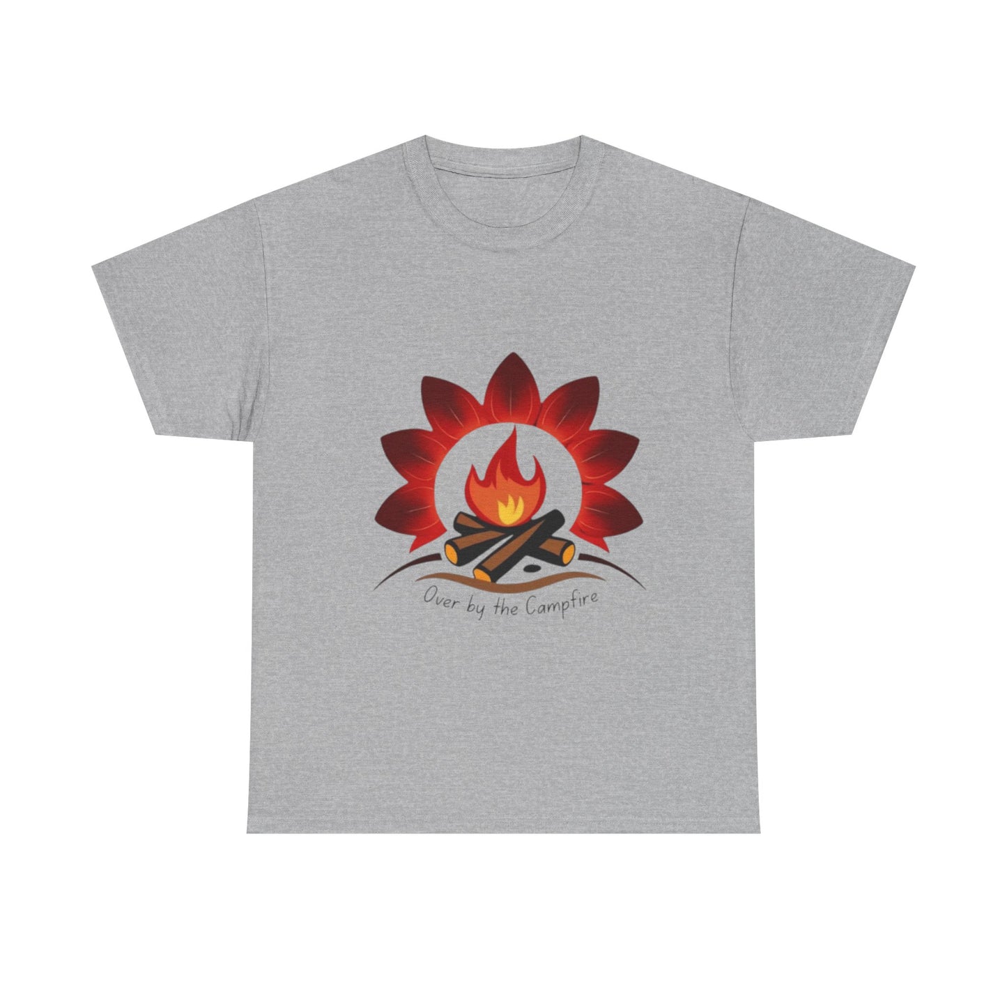 Campfire Vibes Unisex Tee - Cozy Nights, Outdoor Adventures, Perfect Gift, Bonfire Gatherings, Summer Celebrations