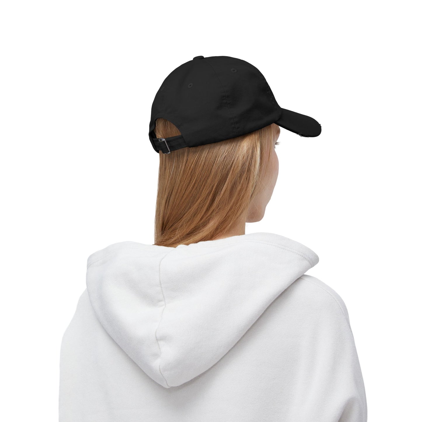 Campfire Babe Unisex Distressed Cap - Perfect for Outdoor Lovers