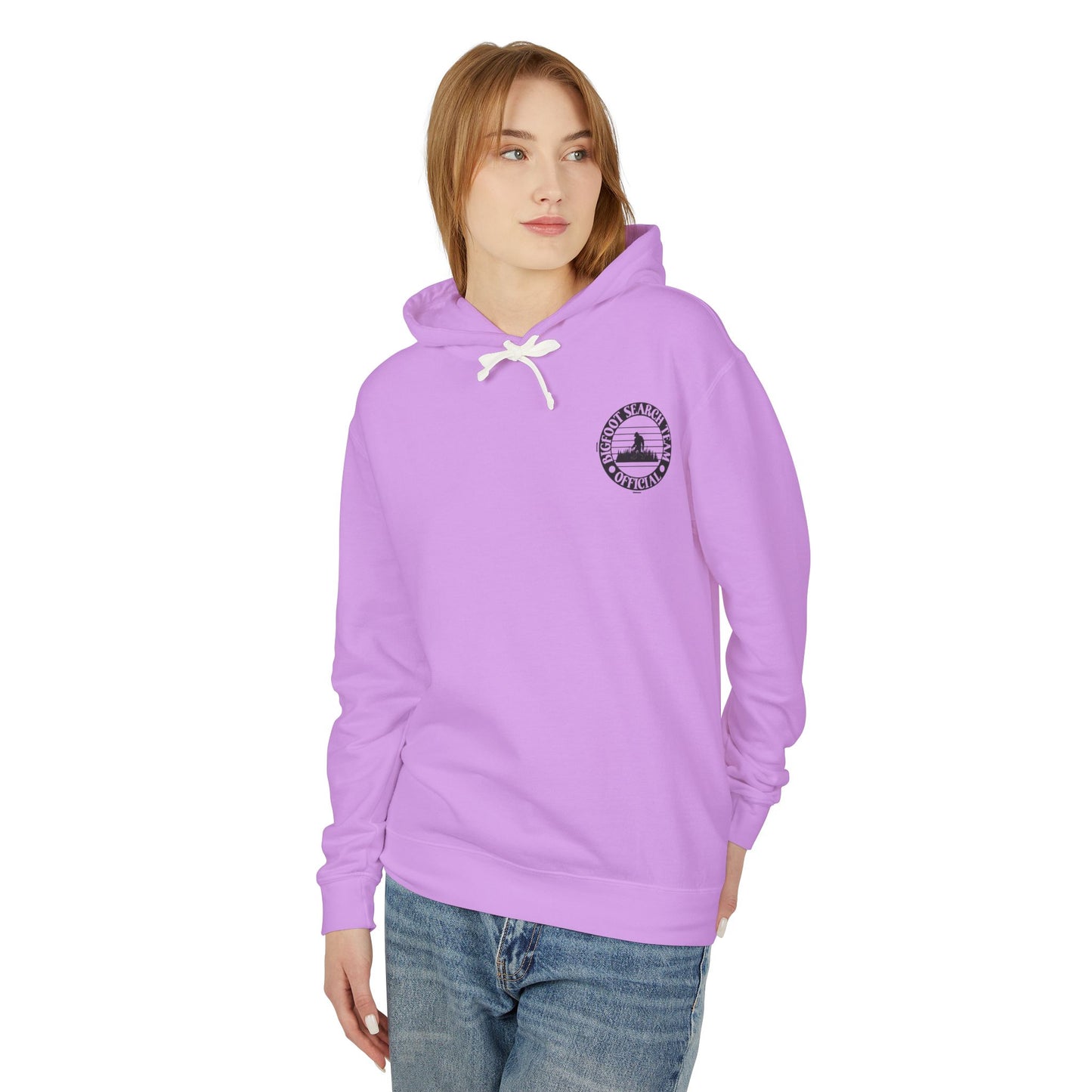 Bigfoot Search Team Unisex Lightweight Hoodie - Perfect for Outdoor Enthusiasts