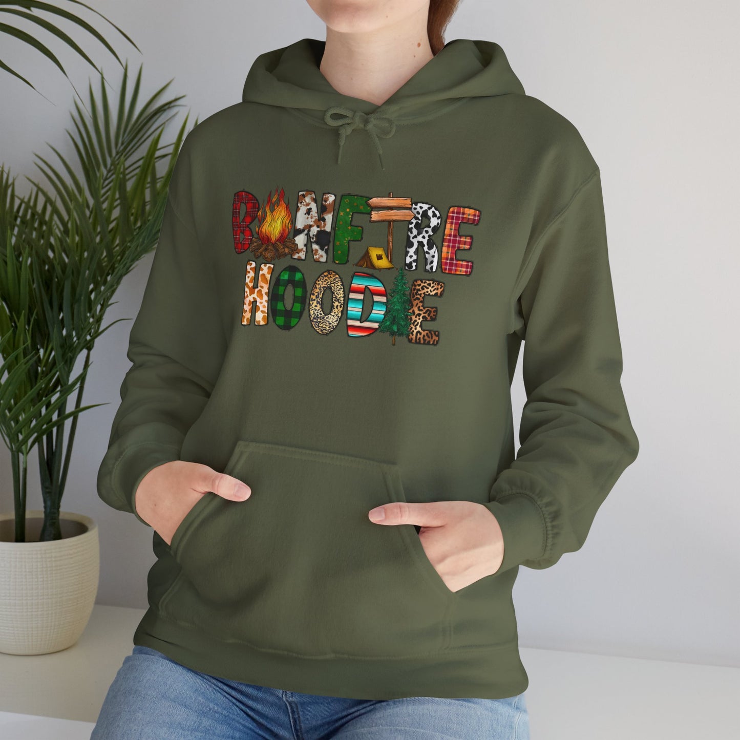 Bonfire Hoodie Unisex Heavy Blend™ Hooded Sweatshirt