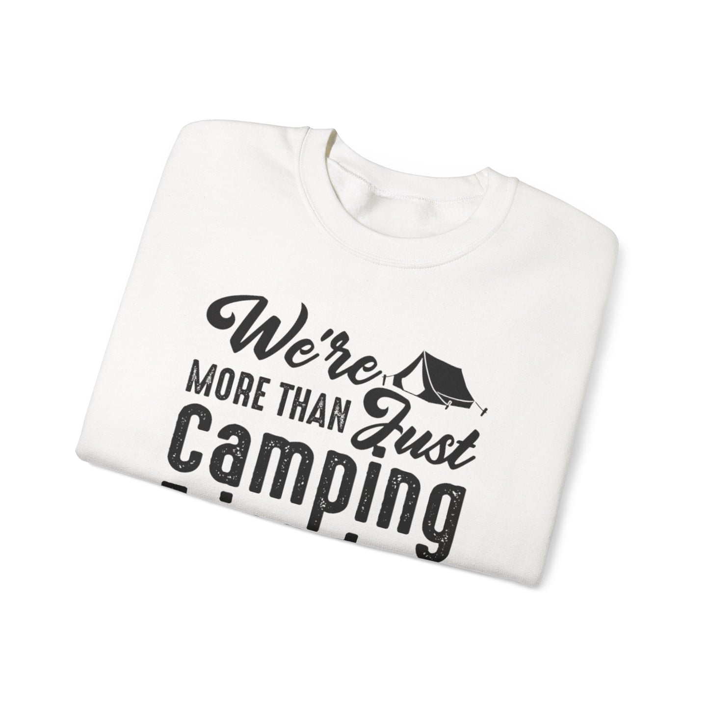 Camping Friends and Small Gang - Unisex Heavy Blend™ Crewneck Sweatshirt