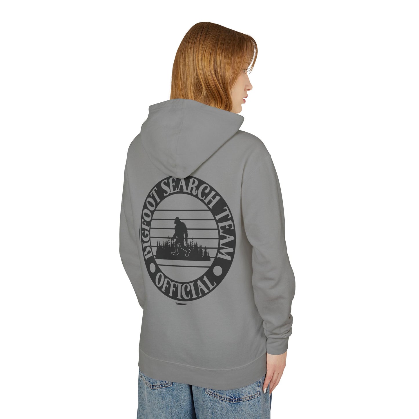 Bigfoot Search Team Unisex Lightweight Hoodie - Perfect for Outdoor Enthusiasts