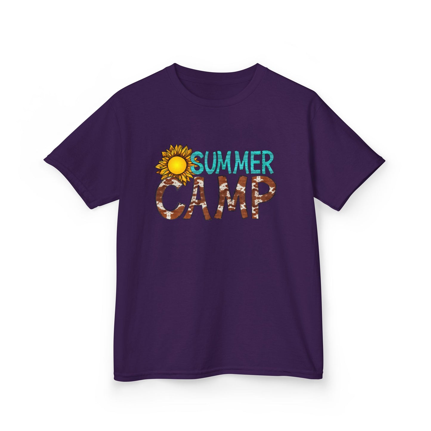 Kids Summer Camp Tee - Fun Black T-Shirt for Outdoor Adventures