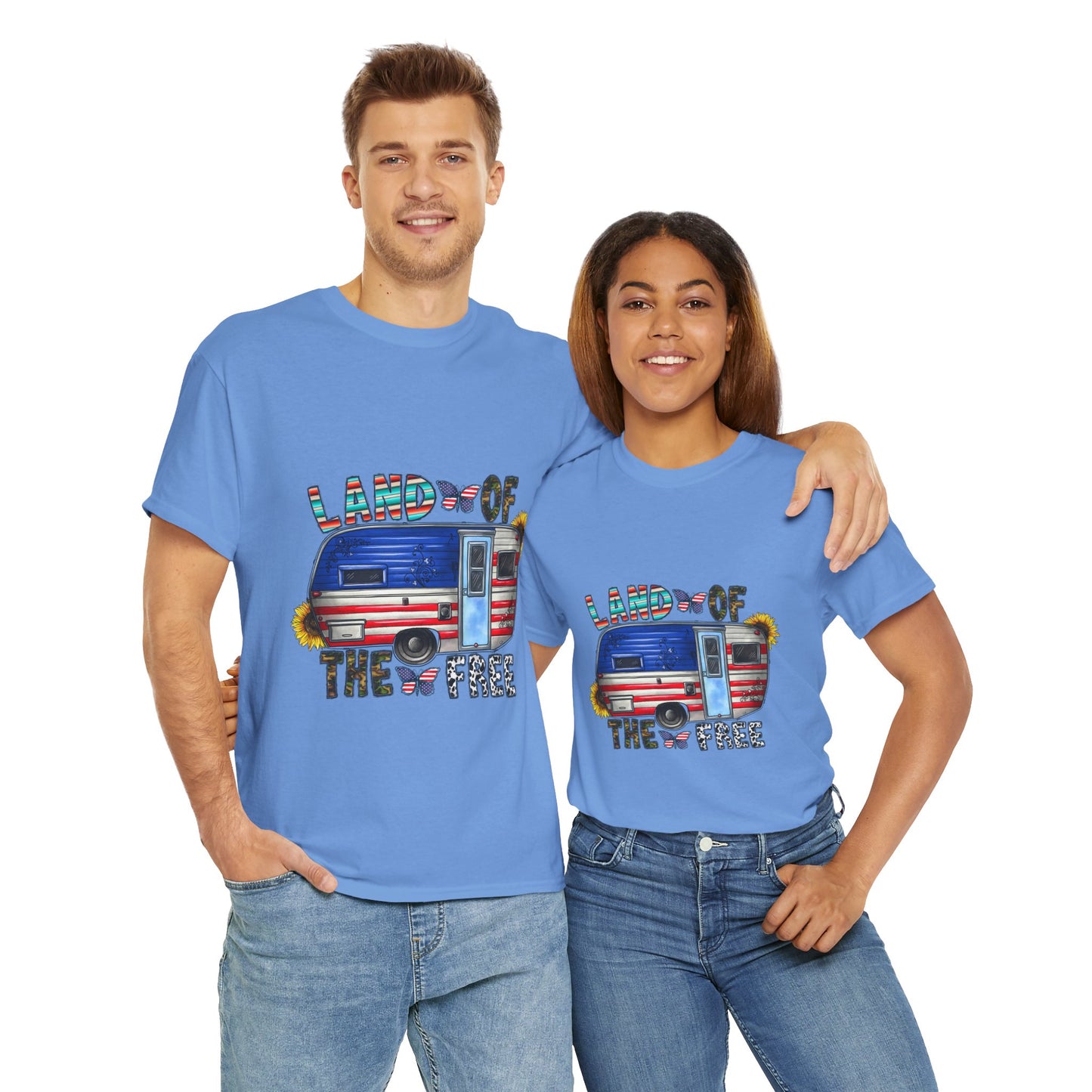 Land of the Free - Unisex Heavy Cotton Tee