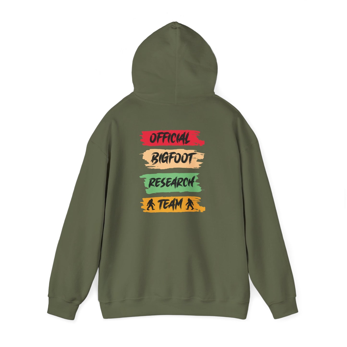 Bigfoot Research Team Hoodie - Unisex Heavy Blend Sweatshirt for Cryptid Enthusiasts