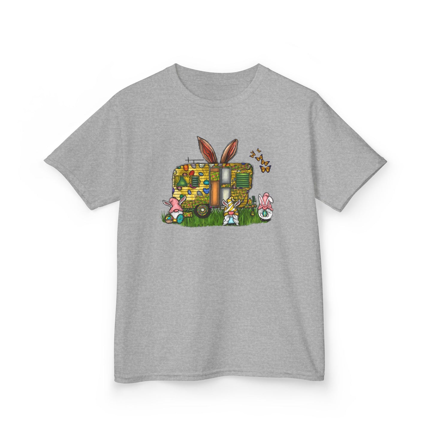 Easter Bunny Kids Tee - Adorable Heavy Cotton™ Shirt for Spring Celebrations