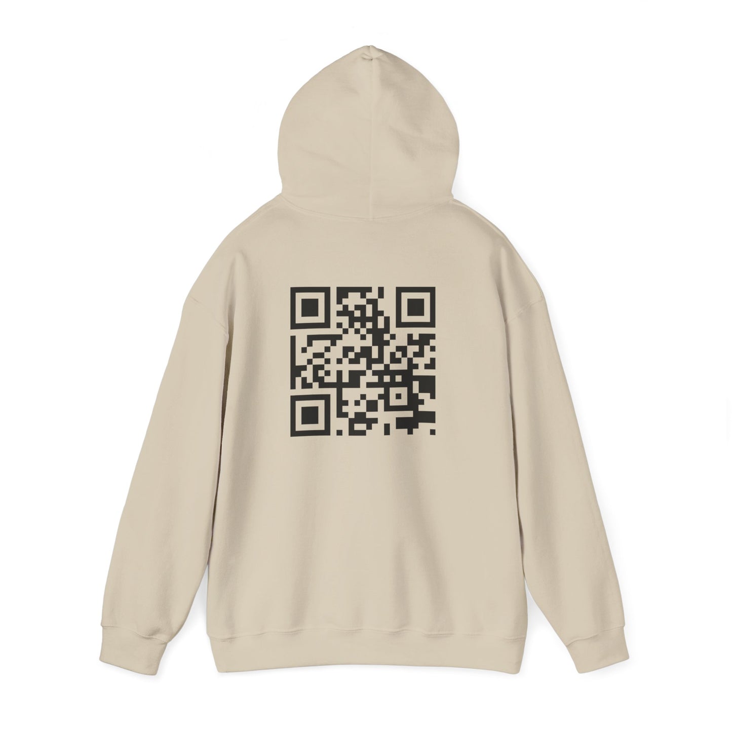 Over by the Campfire- Cozy Unisex Heavy Blend™ Hooded Sweatshirt with Festive Graphic