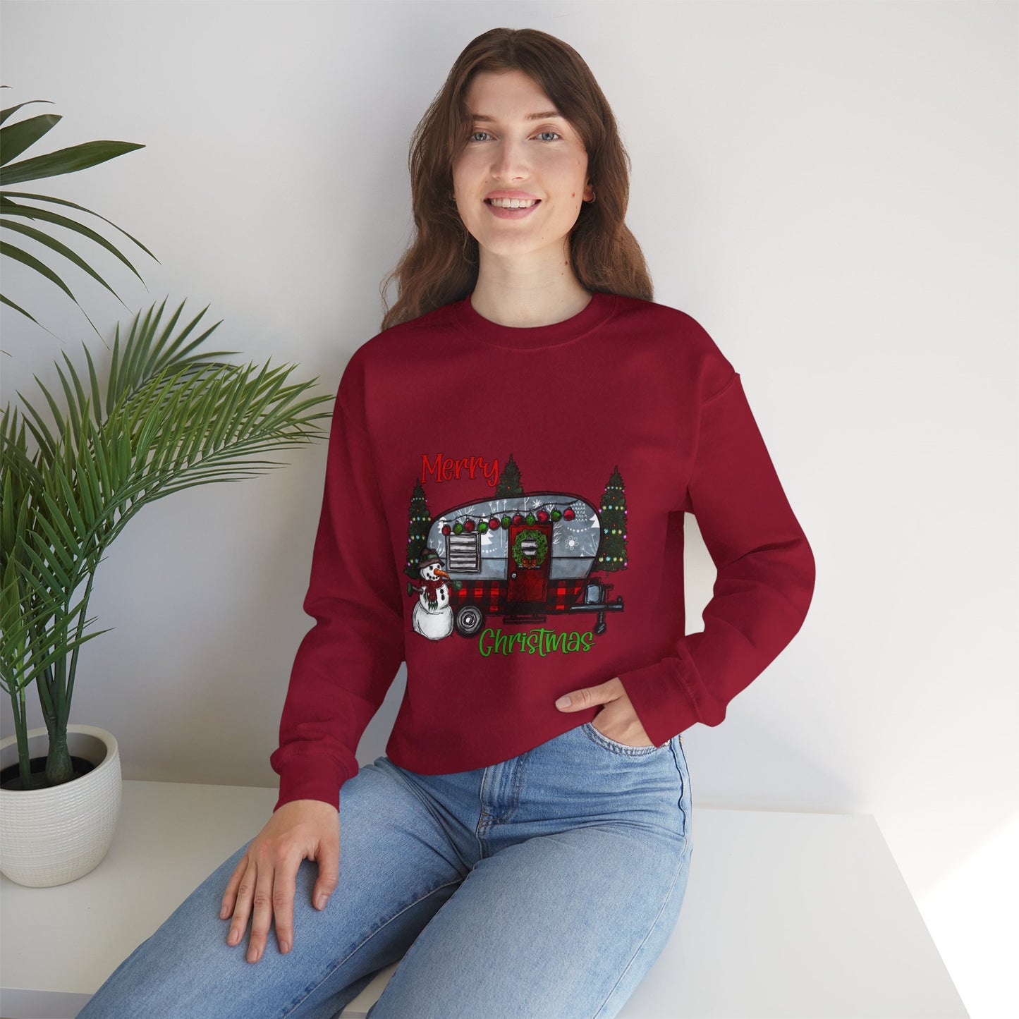Merry Christmas - Unisex Heavy Blend™ Crewneck Sweatshirt