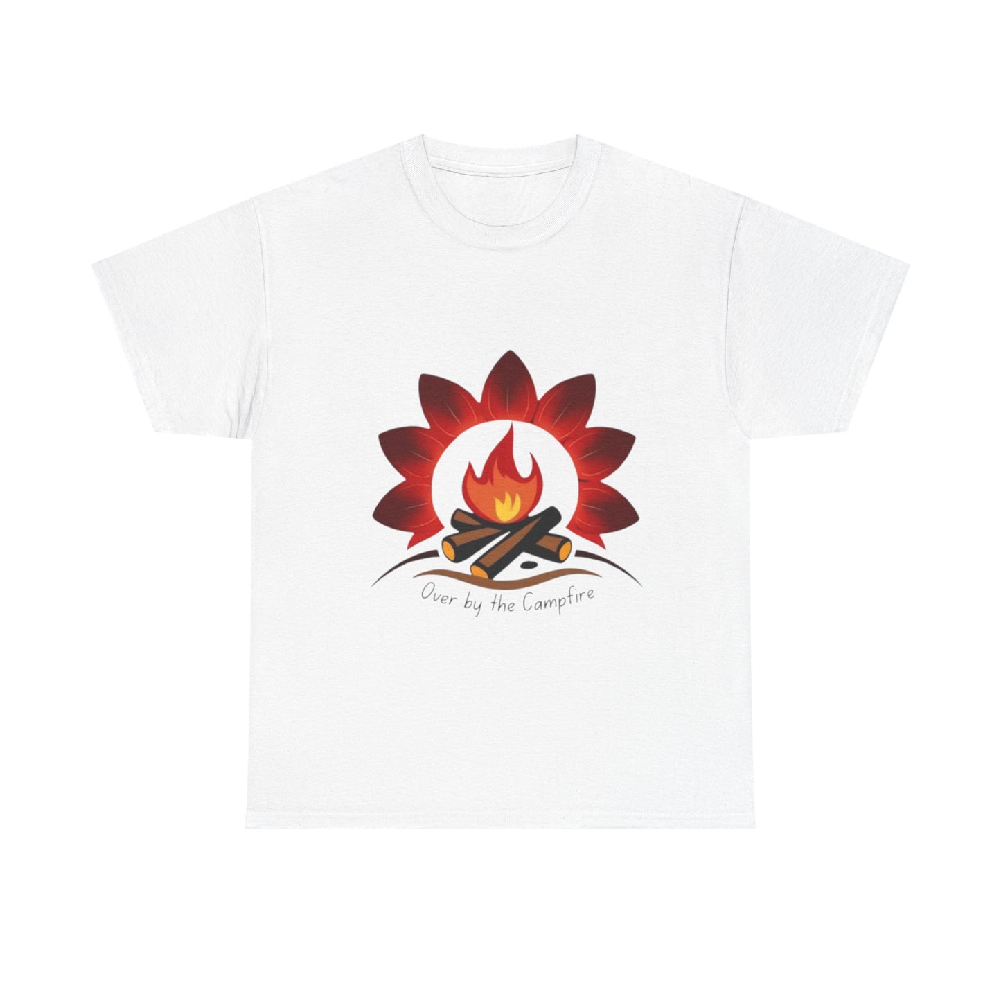 Campfire Vibes Unisex Tee - Cozy Nights, Outdoor Adventures, Perfect Gift, Bonfire Gatherings, Summer Celebrations