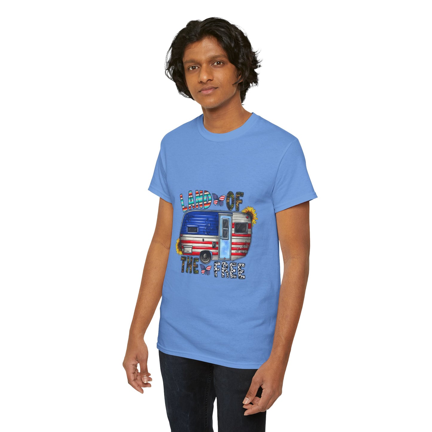 Land of the Free - Unisex Heavy Cotton Tee