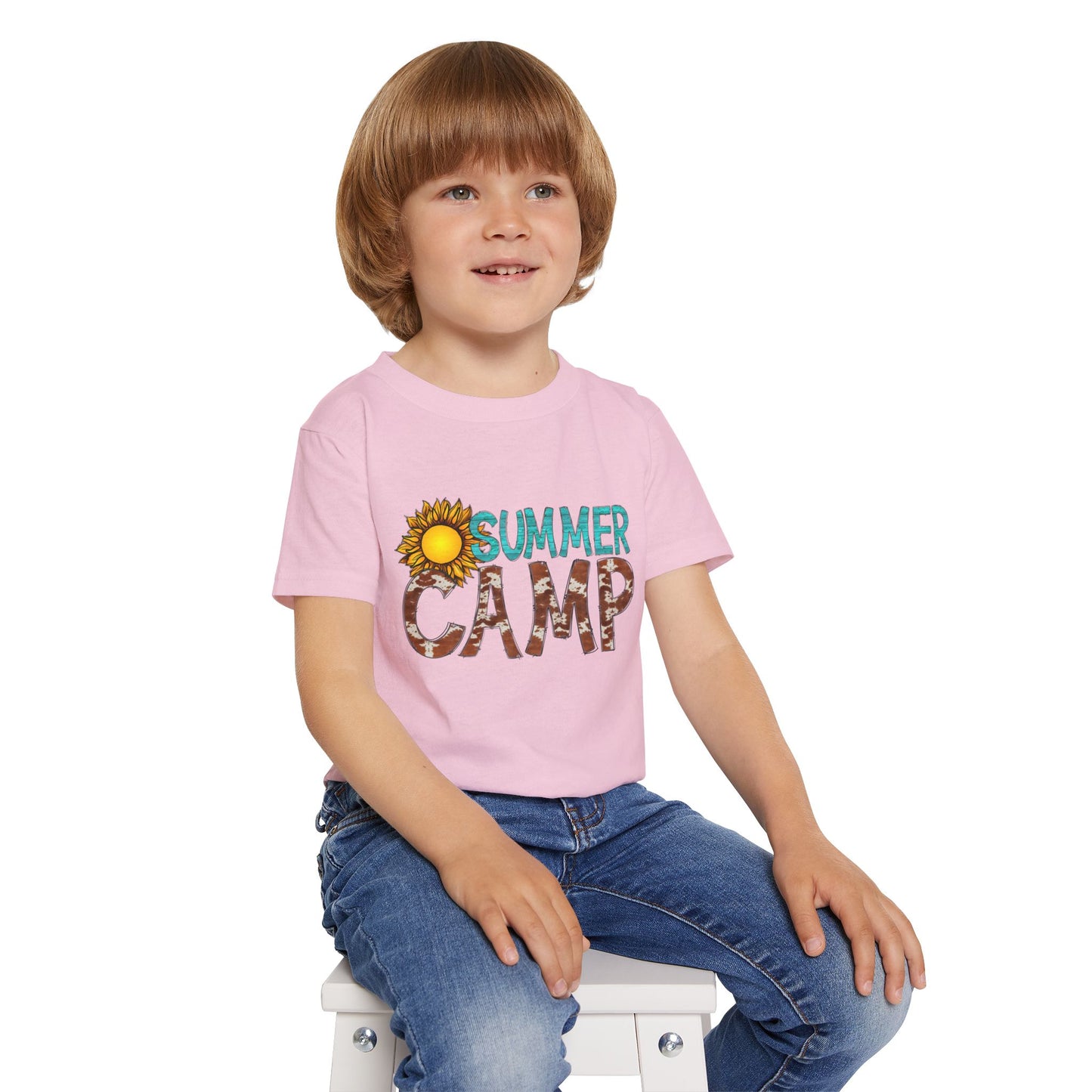Sunshine Summer Camp Toddler T-Shirt | Fun Kids Apparel | Ideal for Summer Adventures