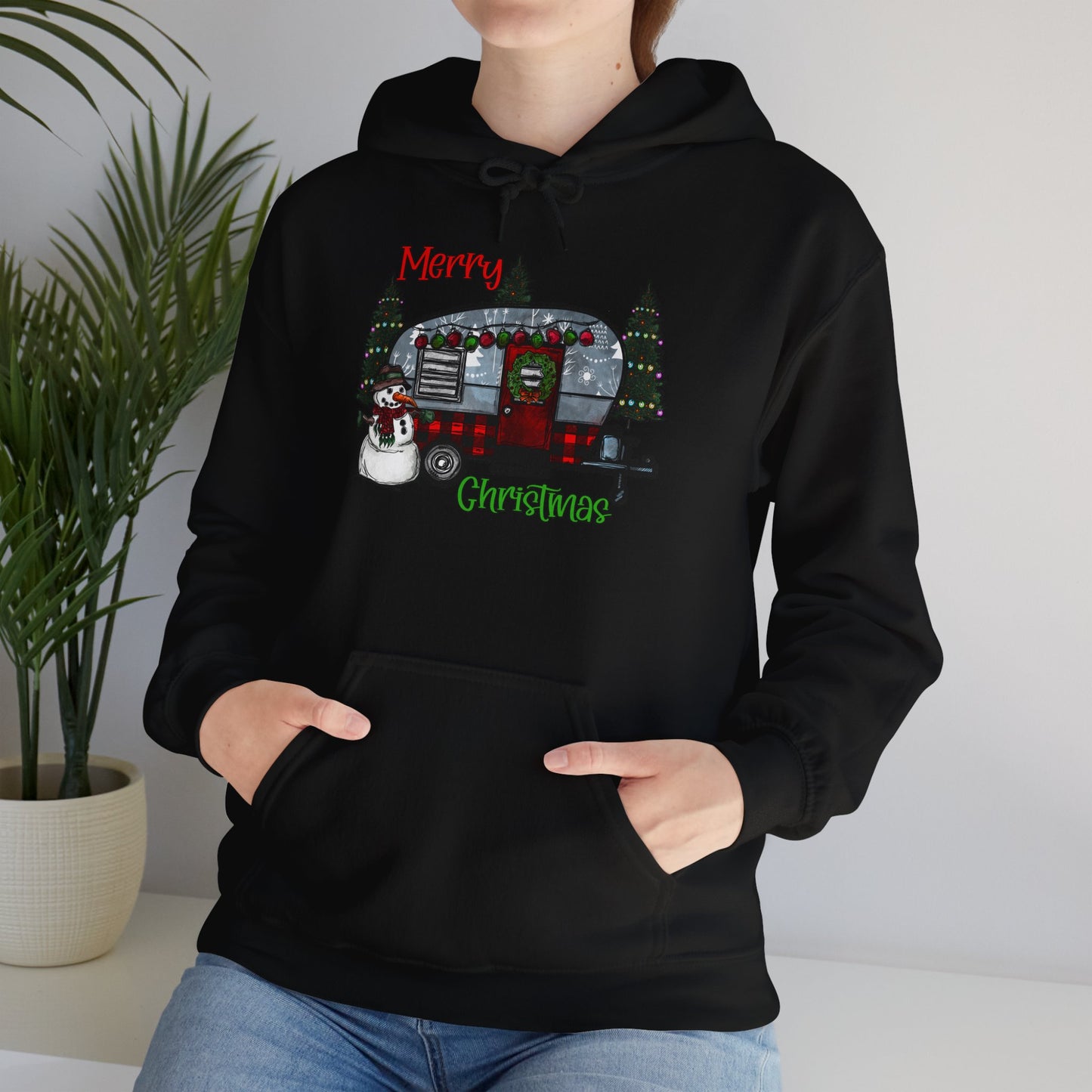Merry Christmas - Unisex Heavy Blend™ Hooded Sweatshirt