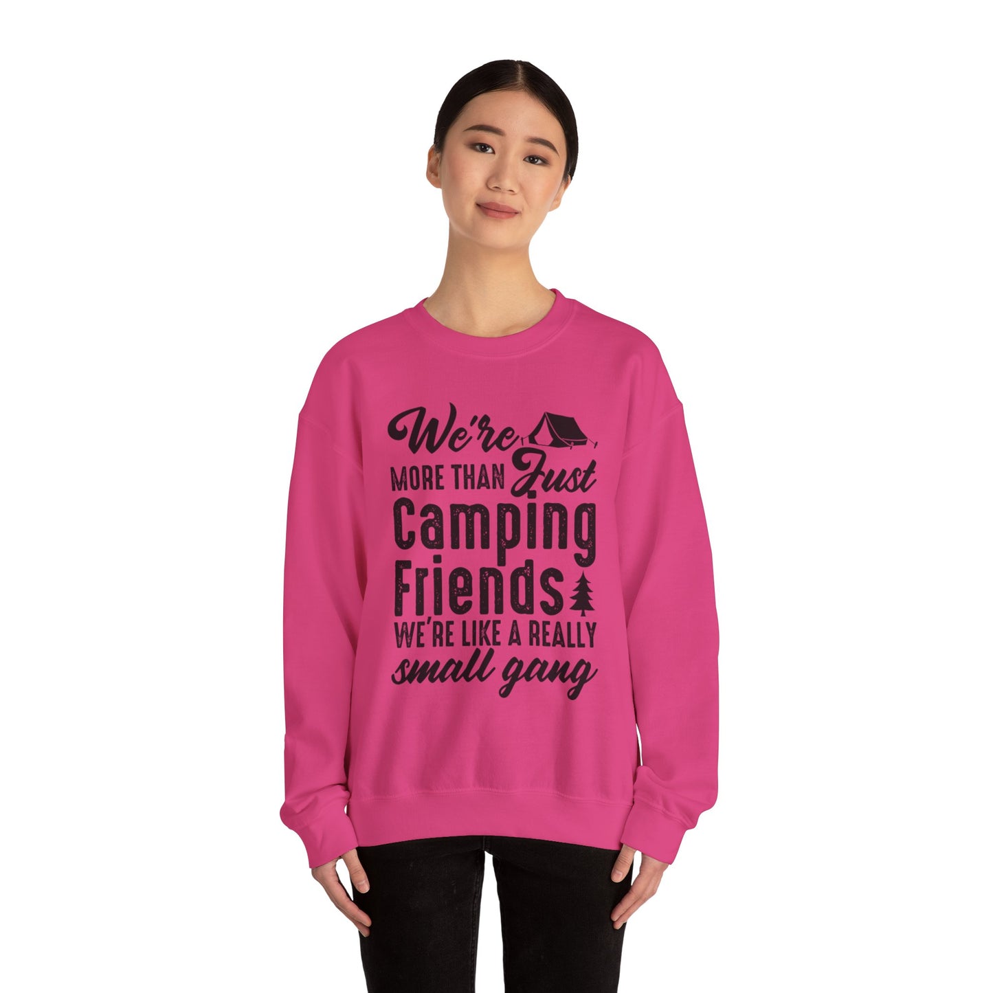 Camping Friends and Small Gang - Unisex Heavy Blend™ Crewneck Sweatshirt
