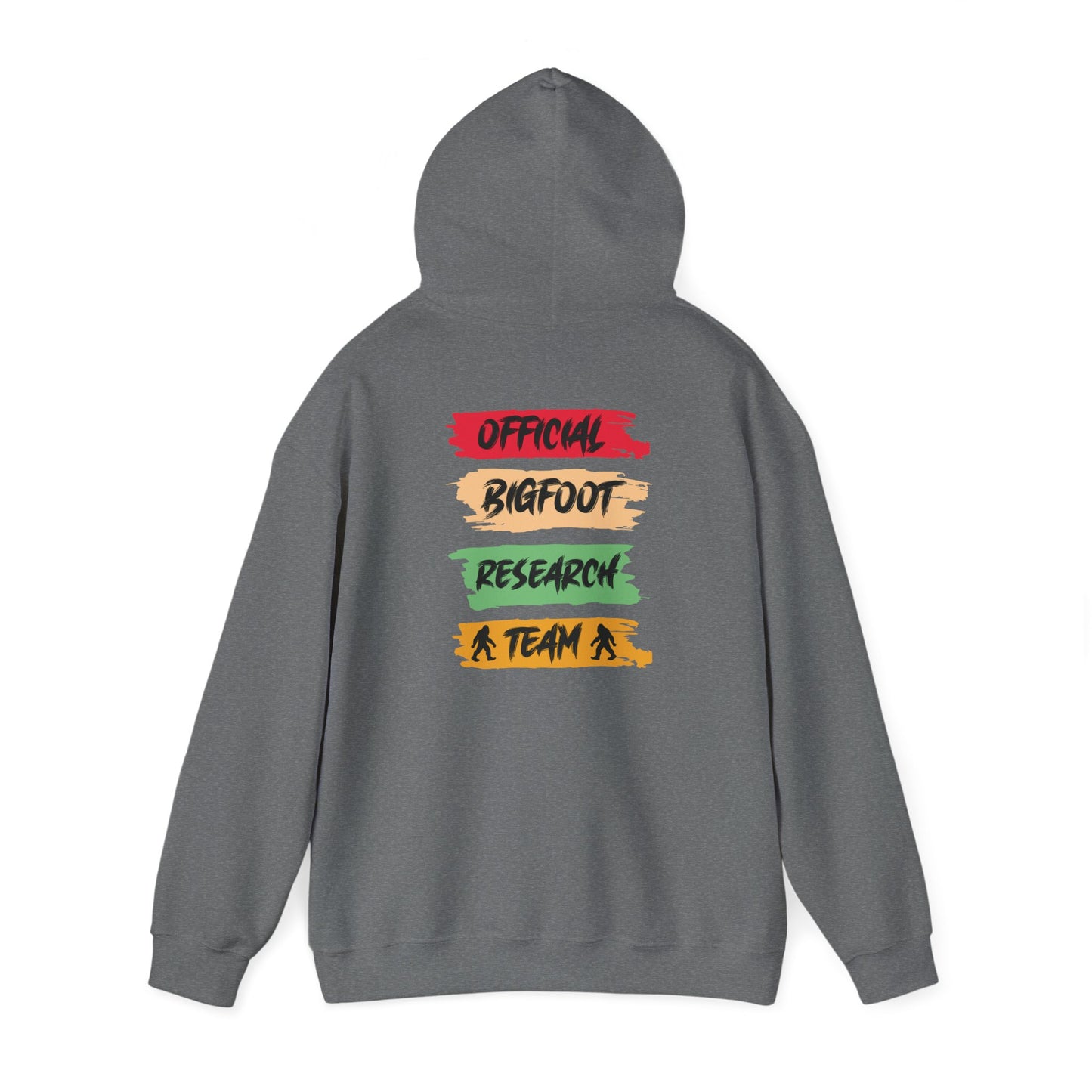Bigfoot Research Team Hoodie - Unisex Heavy Blend Sweatshirt for Cryptid Enthusiasts