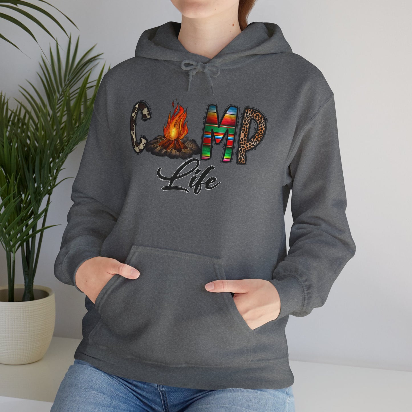 Camp Life - Unisex Heavy Blend™ Hooded Sweatshirt
