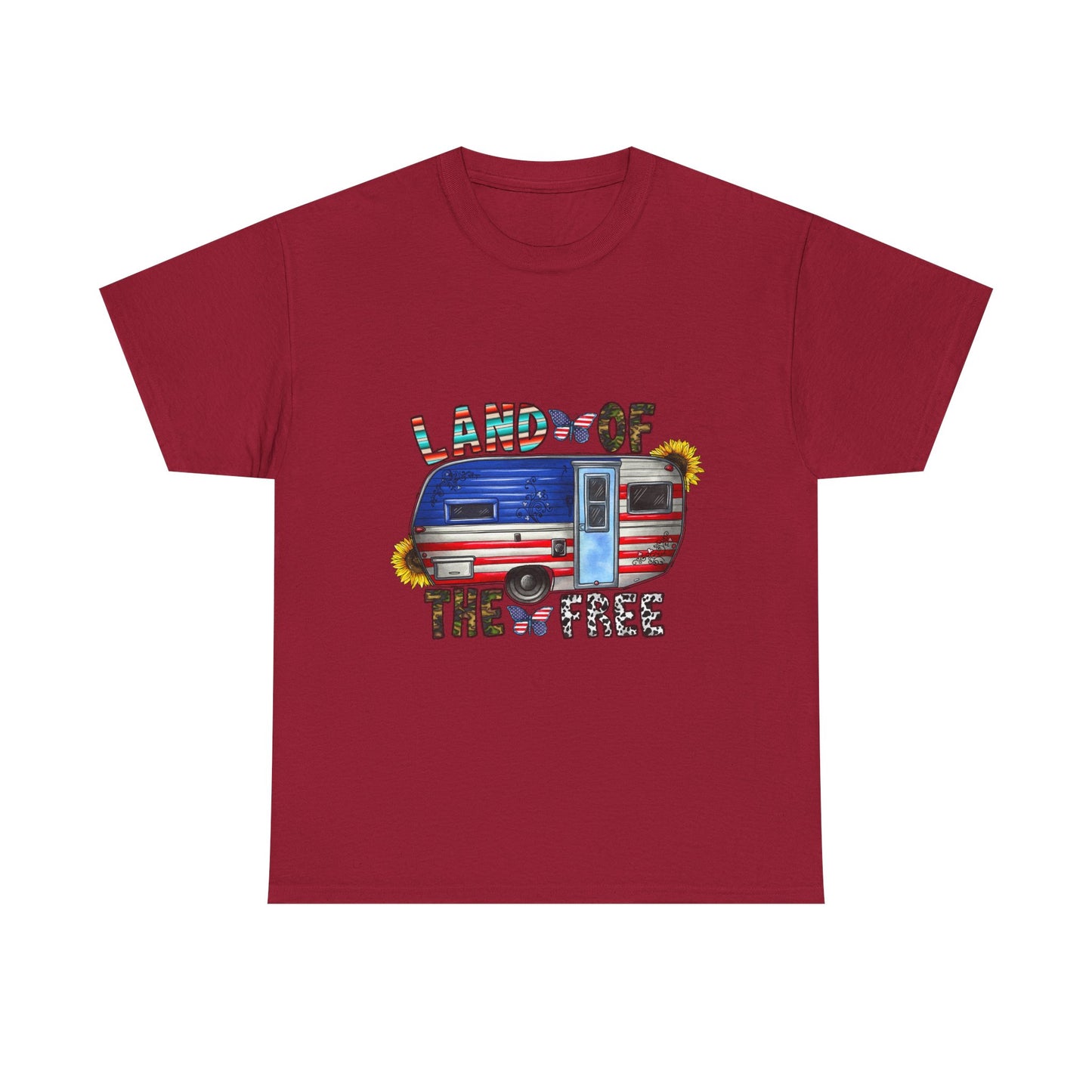 Land of the Free - Unisex Heavy Cotton Tee