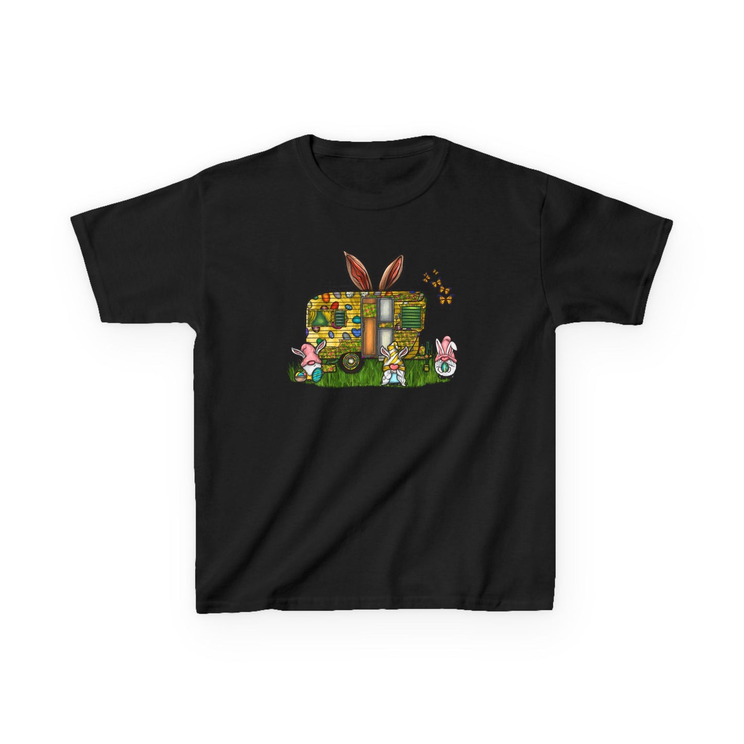 Easter Bunny Kids Tee - Adorable Heavy Cotton™ Shirt for Spring Celebrations