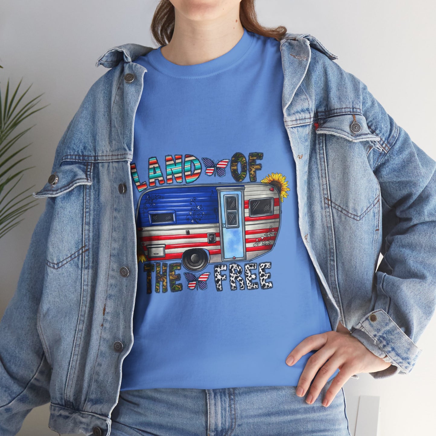 Land of the Free - Unisex Heavy Cotton Tee