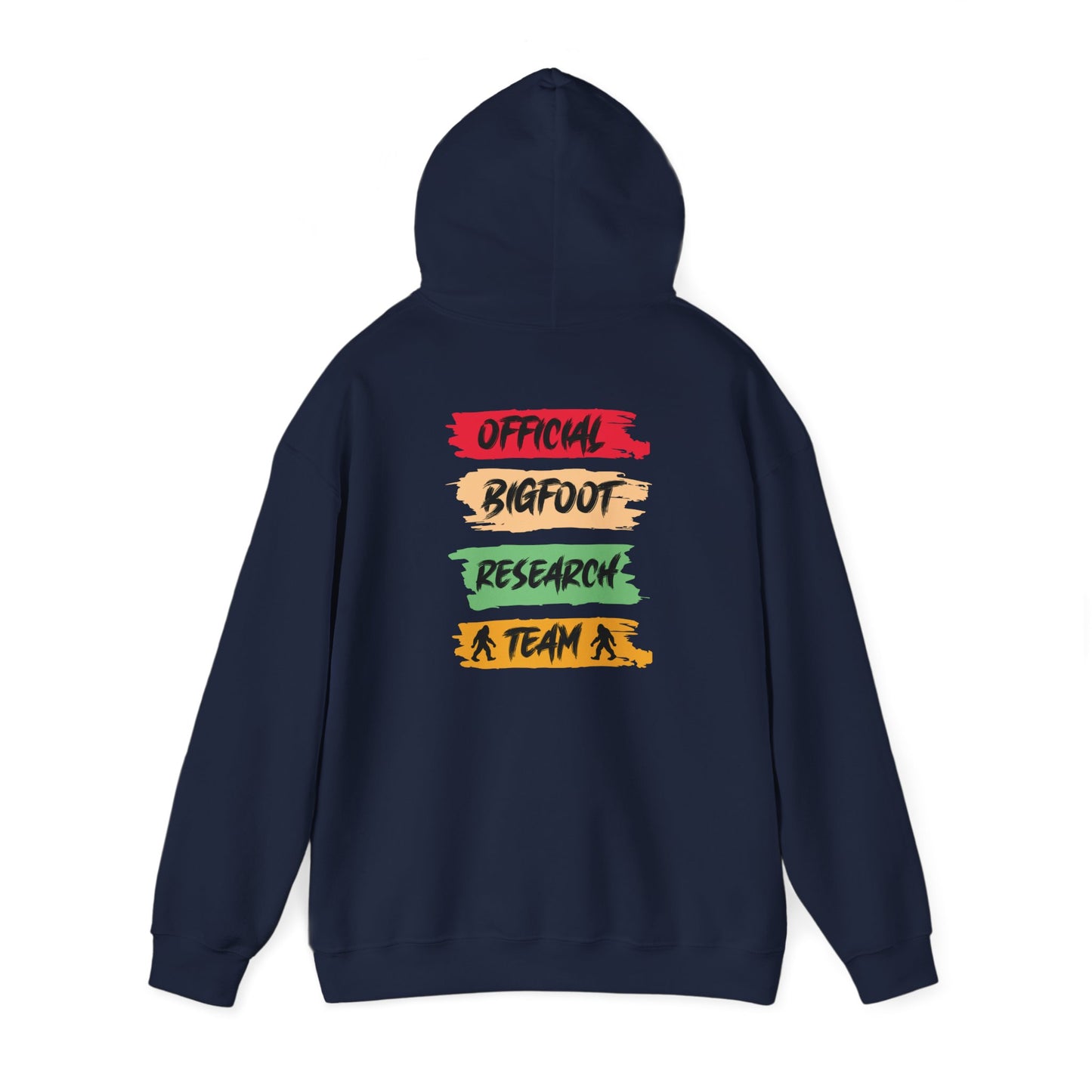 Bigfoot Research Team Hoodie - Unisex Heavy Blend Sweatshirt for Cryptid Enthusiasts